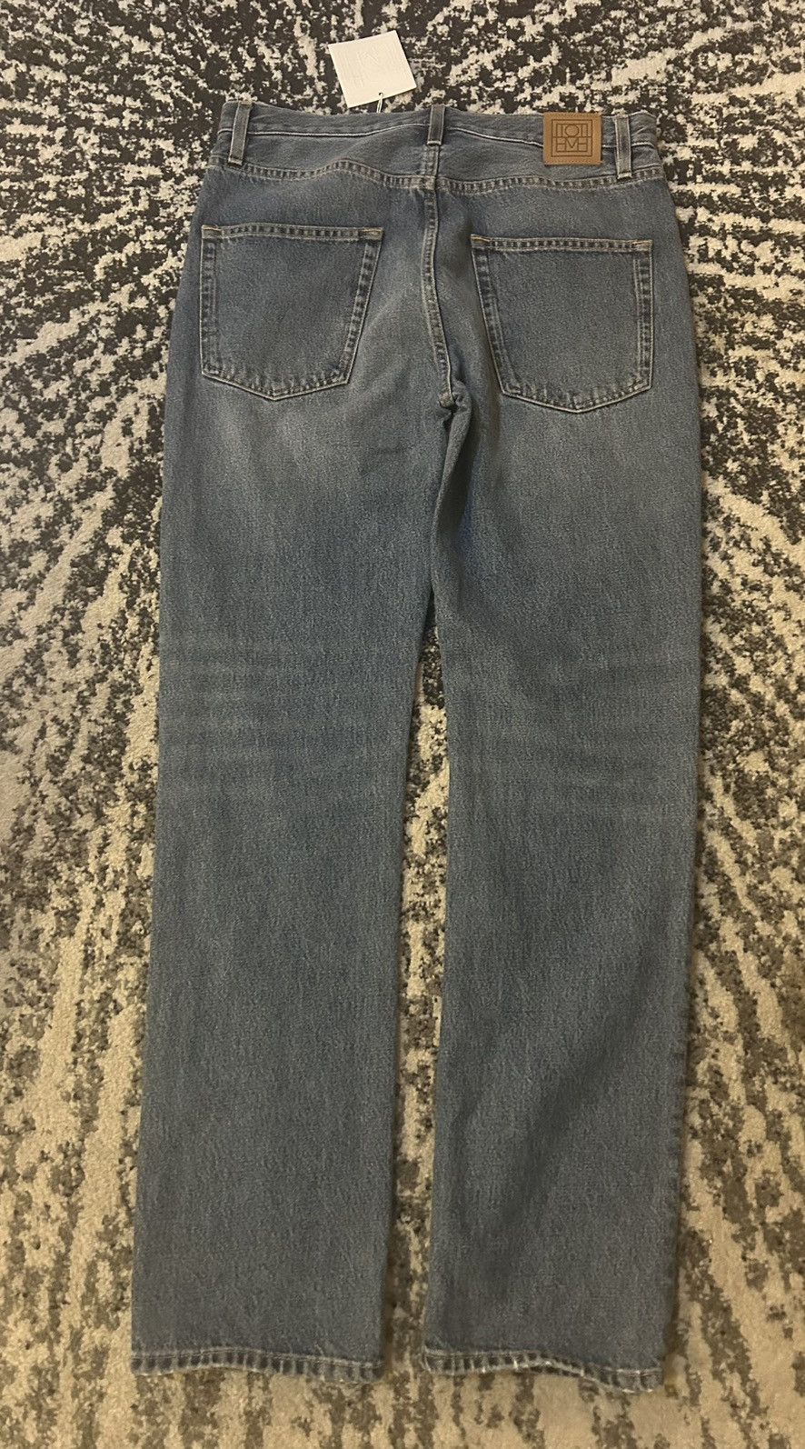 Toteme Toteme Cotton Organic Regular Fit Denim Vintage Wash 425 Size 30" / US 8 / IT 44 - 2 Thumbnail
