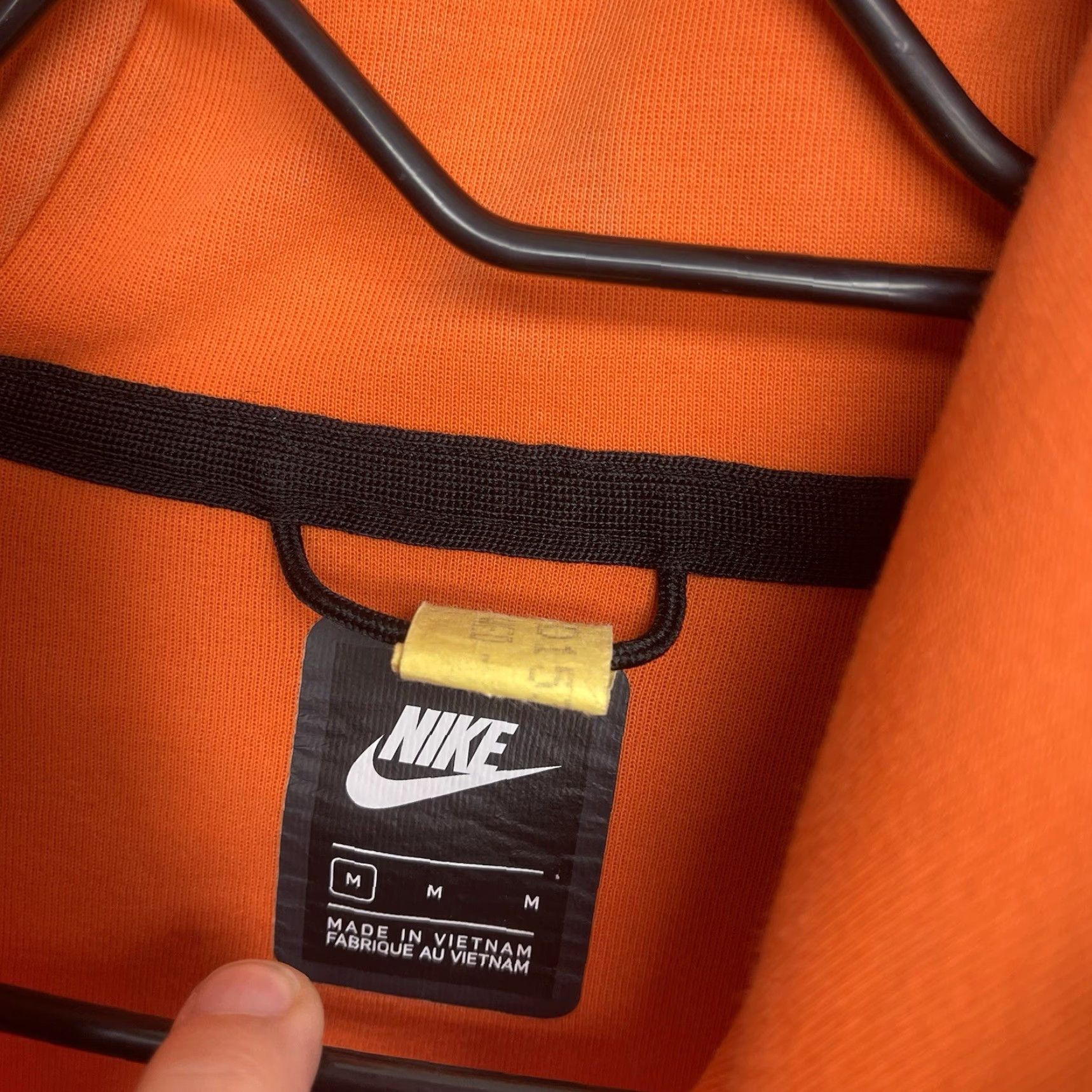 Nike Nike Tech Hoodie Mens Medium Zip Up Performance Sportswear HO230408NIC Hoodie Men Medium Nike Tech Zip Up Sportswear Fleece Orange Size US M / EU 48-50 / 2 - 4 Thumbnail