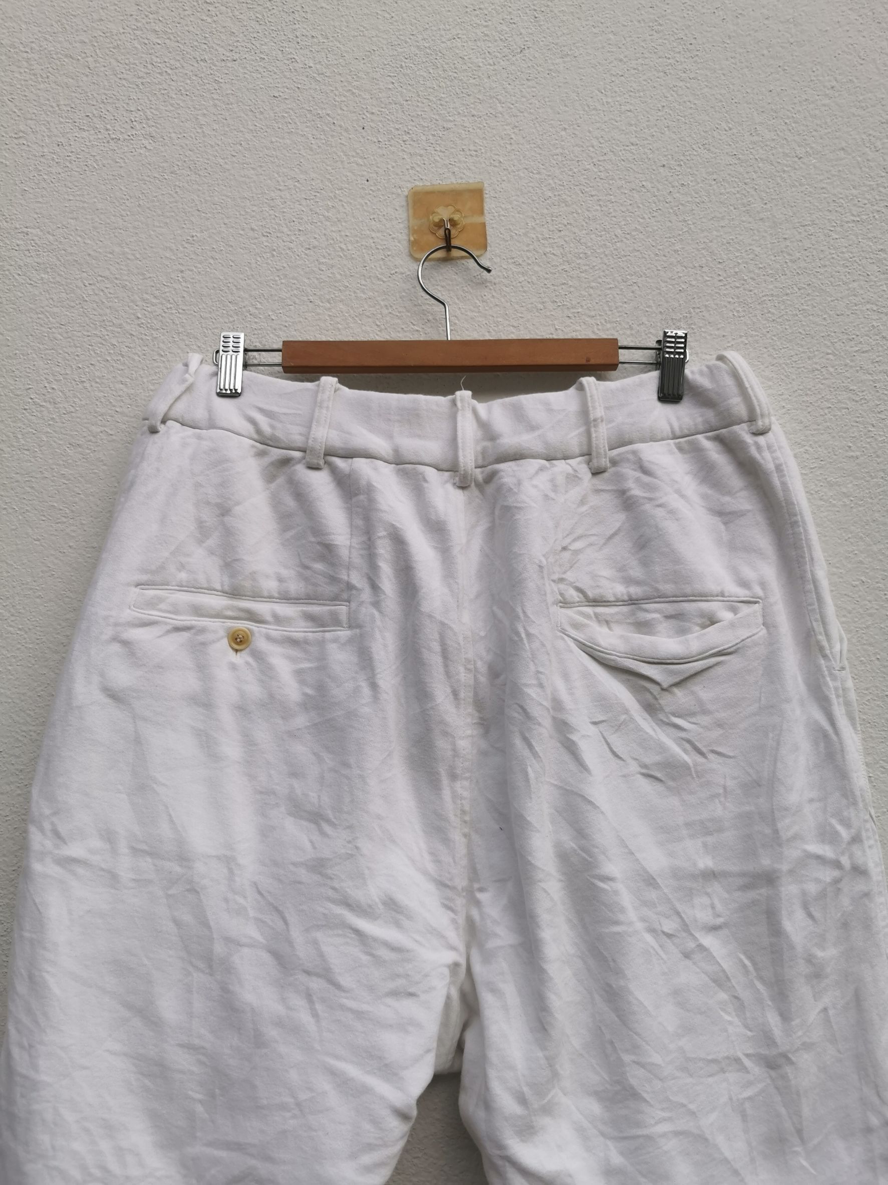 Yohji Yamamoto 🔴S'YTE Yohji Yamamoto white pants🔴 Size US 32 / EU 48 - 4 Thumbnail
