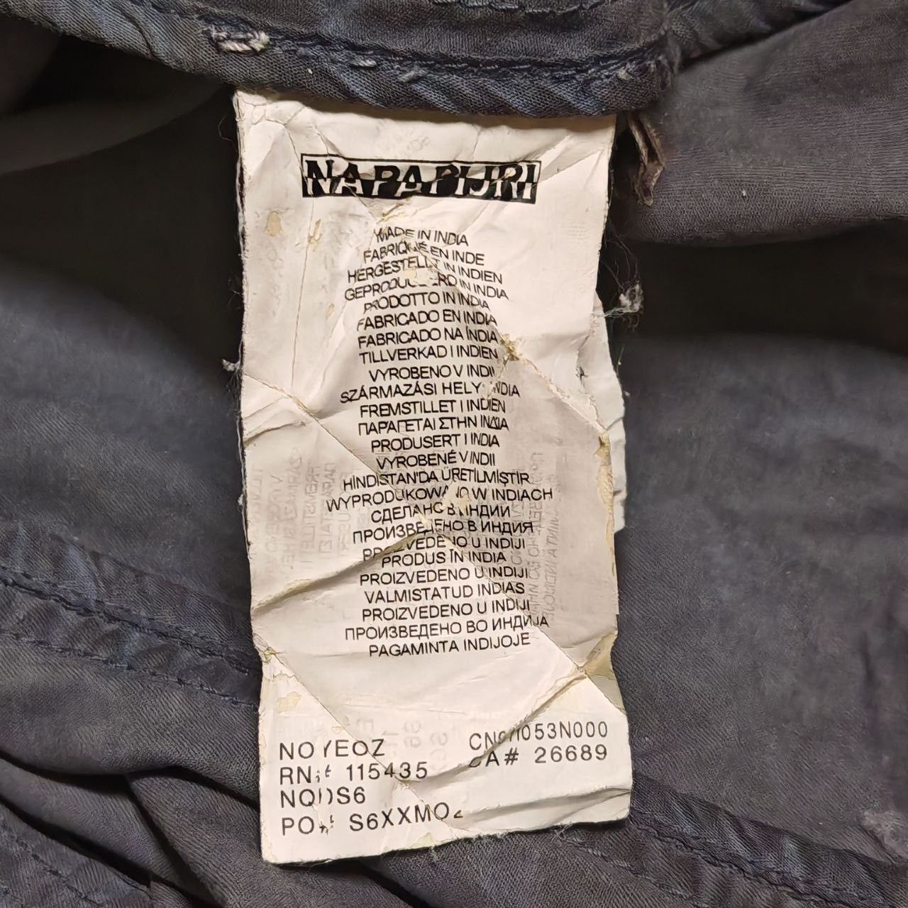Napapijri Fishtale Parkas Size US L / EU 52-54 / 3 - 10 Thumbnail