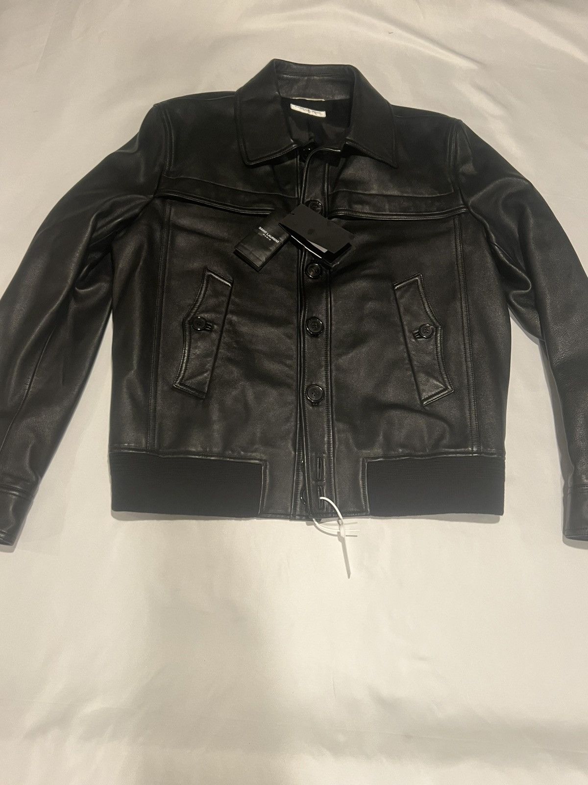 Saint Laurent Paris Saint laurent mens leather jacket 54/44. $6600 Size US L / EU 52-54 / 3 - 8 Thumbnail