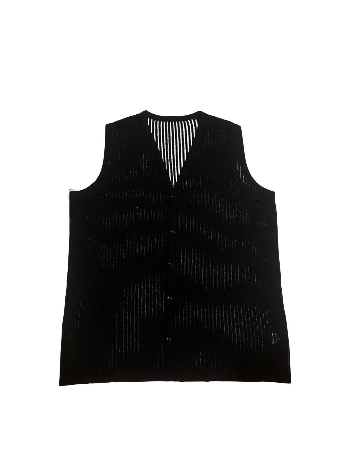 Other Black sheer Vest.wv4428 Size XXL / US 16-18 / IT 52-54 - 9 Thumbnail