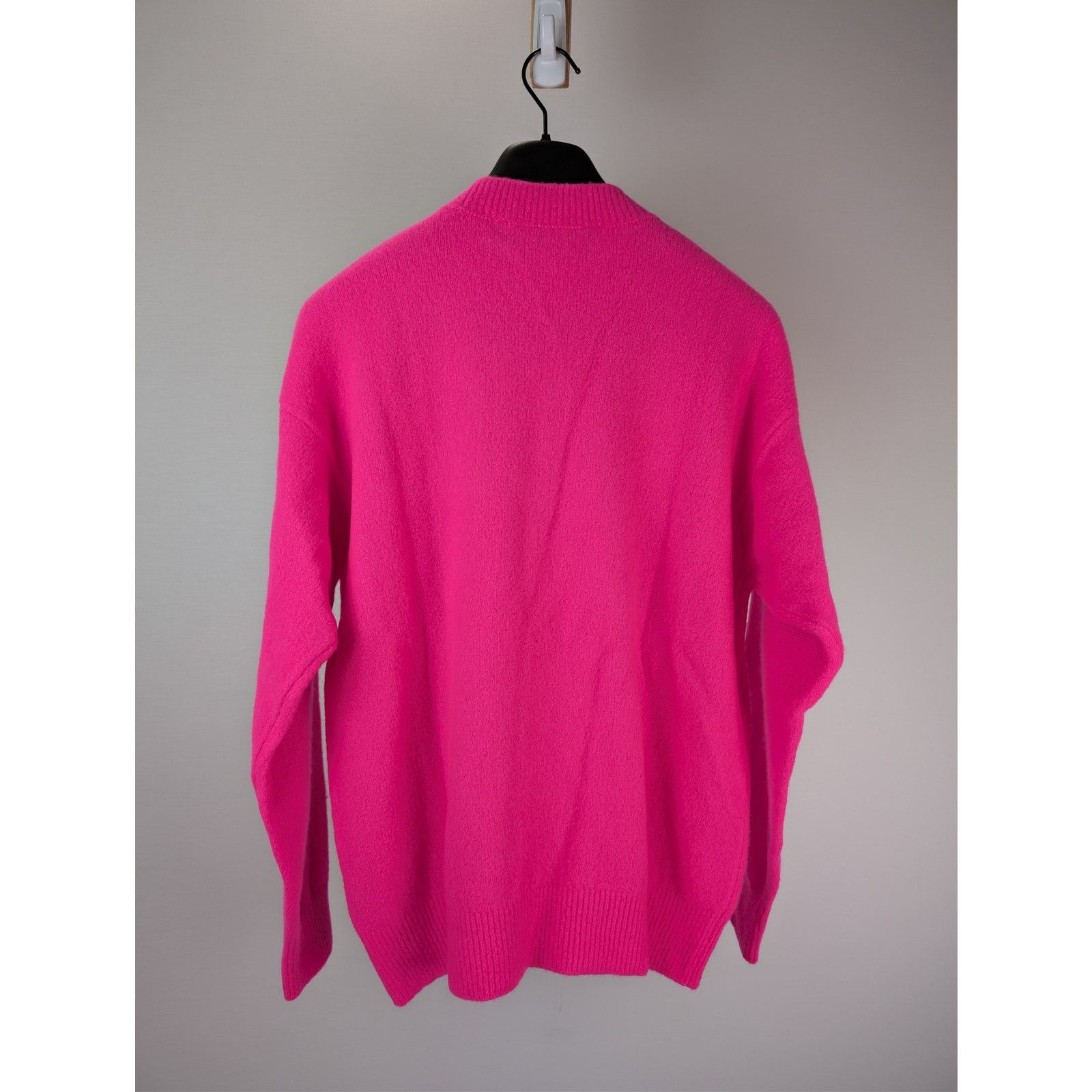 Palm Angels o1rshd1 Basic Logo Sweater in Fuchsia / Black Size US XS / EU 42 / 0 - 11 Thumbnail