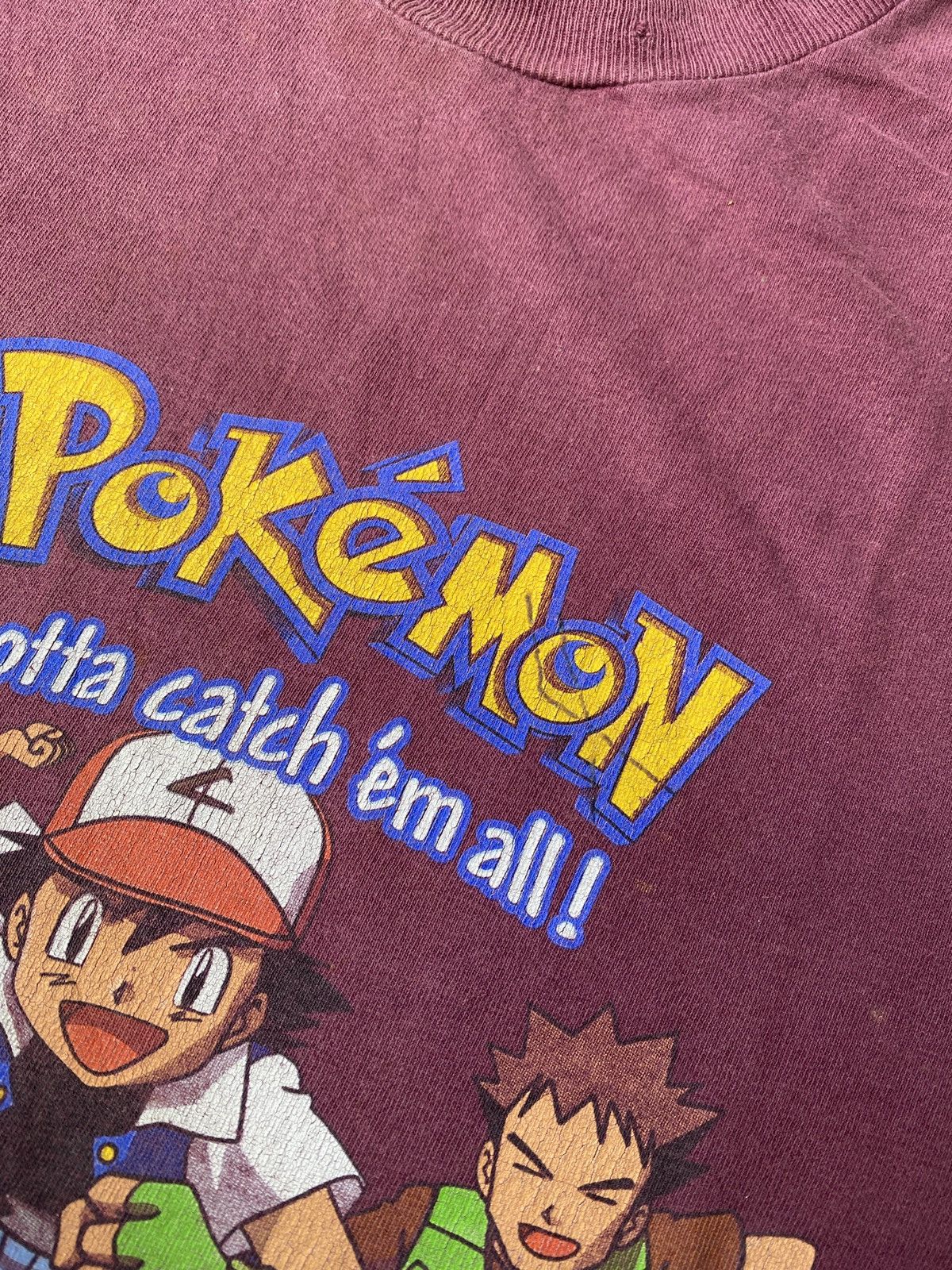 Pokemon Vintage anime Pokemon Ash Misty Trio Pikachu Size US M / EU 48-50 / 2 - 6 Thumbnail
