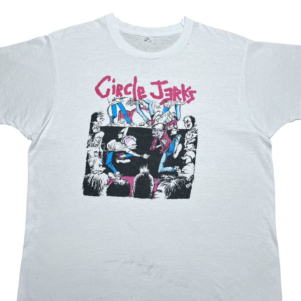Band Tees Circle Jerks Bad Otis Punk Mosh Pit Screen Stars Band Tee Size US L / EU 52-54 / 3 - 5 Thumbnail