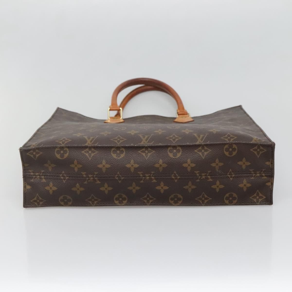 Louis Vuitton LOUIS VUITTON Monogram Sac Plat Hand Bag M51140 Size ONE SIZE - 9 Thumbnail