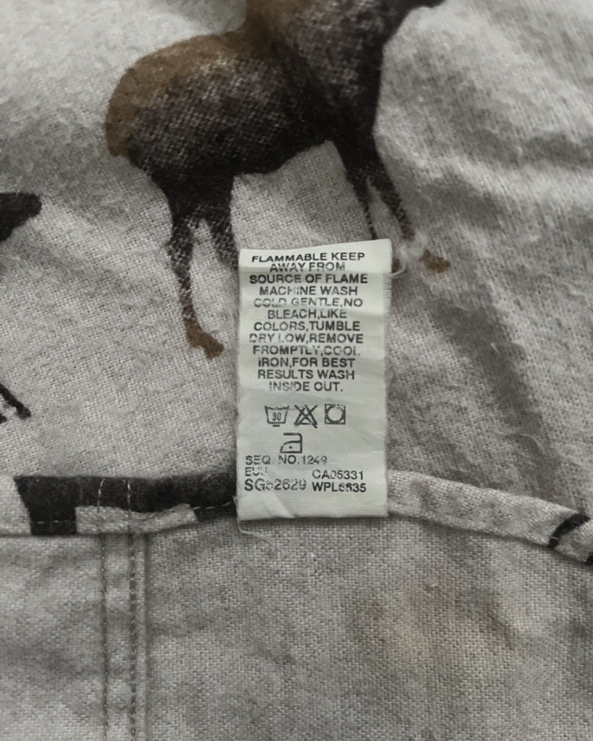 Vintage 1990s Woolrich All Over Print Hunting Flannel Size US L / EU 52-54 / 3 - 13 Thumbnail