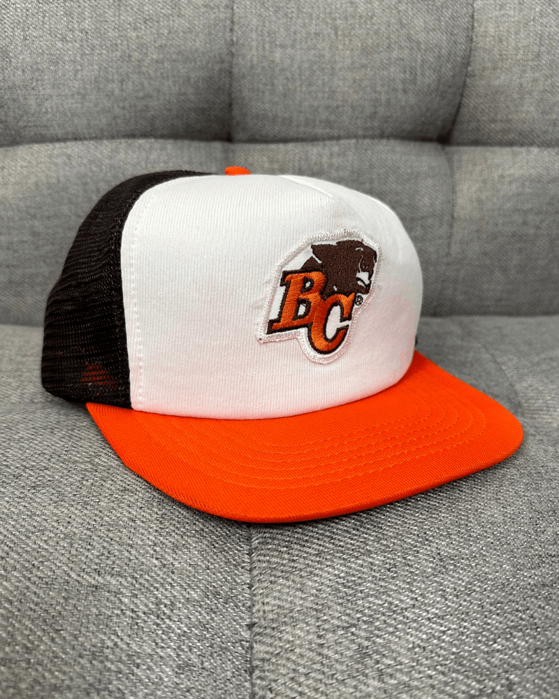 NFL × Vintage Vintage 80's BC Lions CFL Football Snapback Trucker Hat Size ONE SIZE - 1 Thumbnail