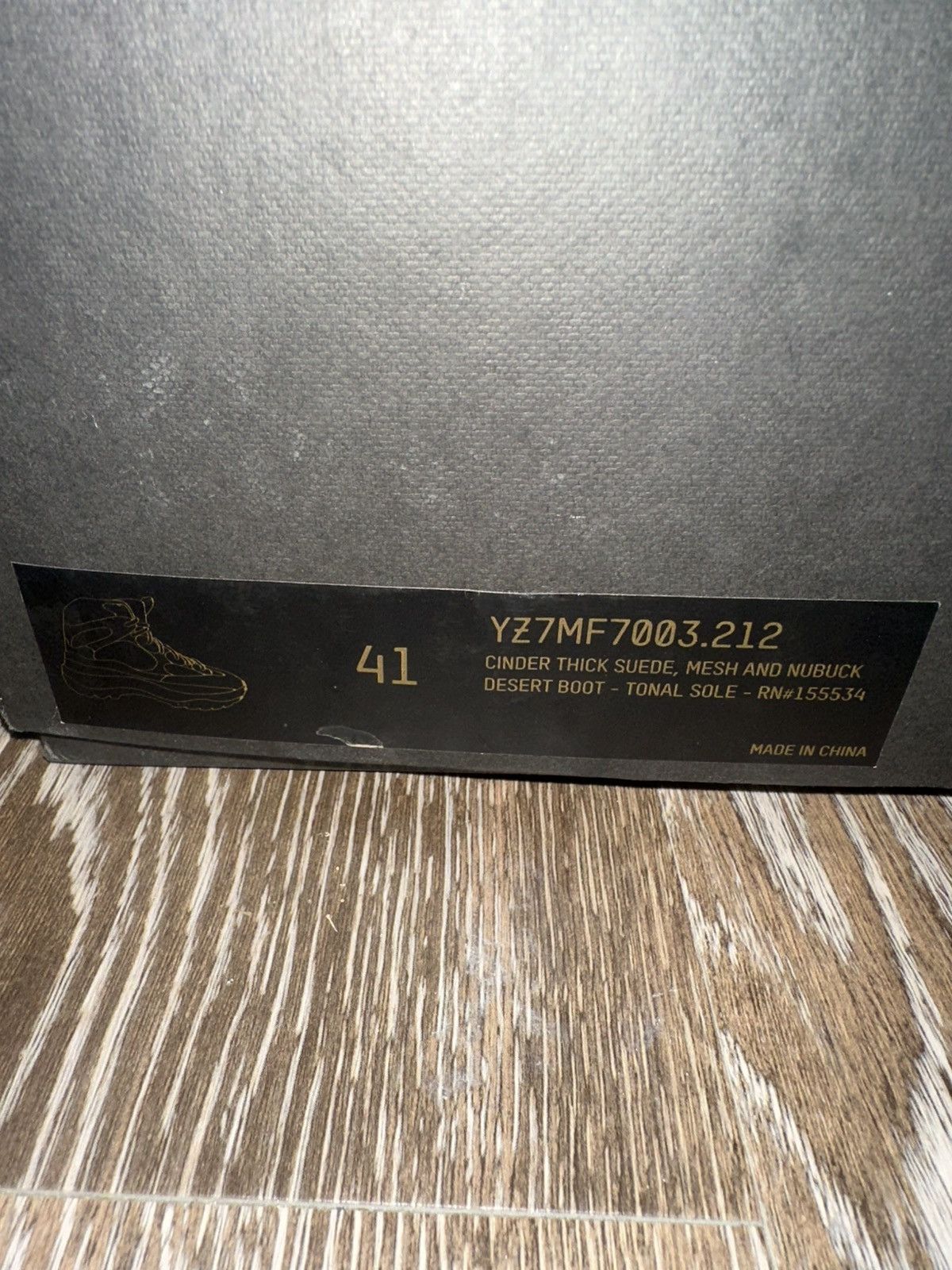 Yeezy Yeezy Season 7 Cinder Desert Boot Size US 8 / EU 41 - 9 Thumbnail