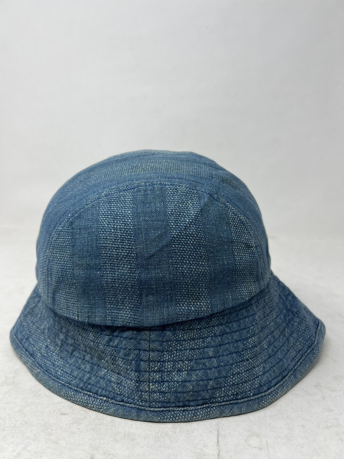 Japanese Brand Janeriver Kendo Indigo Workwear Bucket Hat Cap Size ONE SIZE - 3 Thumbnail