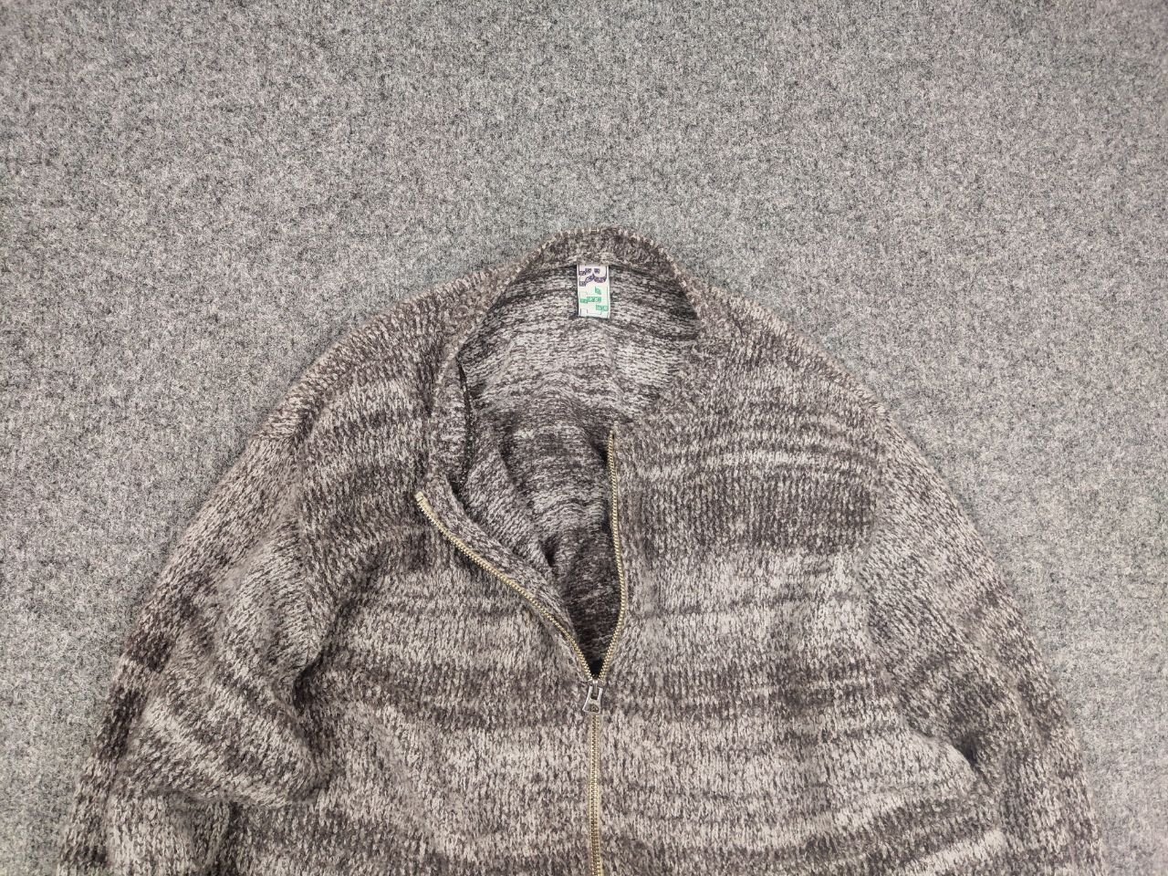 Garbstore Garbstore TDR Design Wool Blend Zip Talon Bomber sweater Size US M / EU 48-50 / 2 - 4 Thumbnail