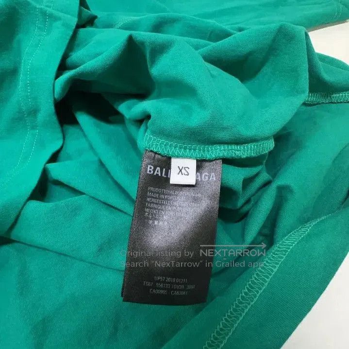 Balenciaga Balenciaga Lettered Crew Neck Short Sleeve T. Size US XS / EU 42 / 0 - 5 Thumbnail