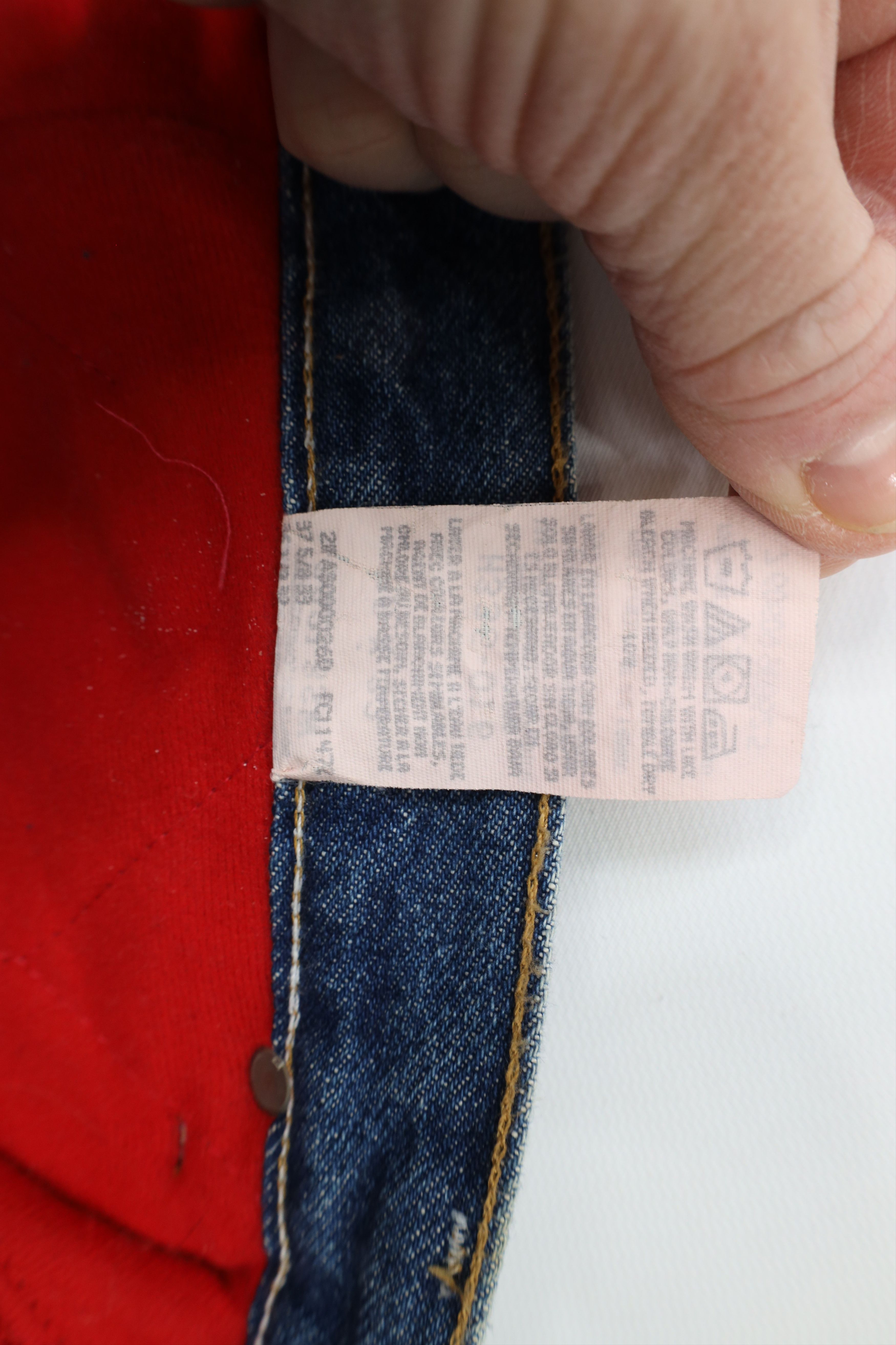 Vintage × Wrangler Vintage Wrangler Heavyweight Fleece Lined Denim Jeans Blue Size US 36 / EU 52 - 10 Thumbnail