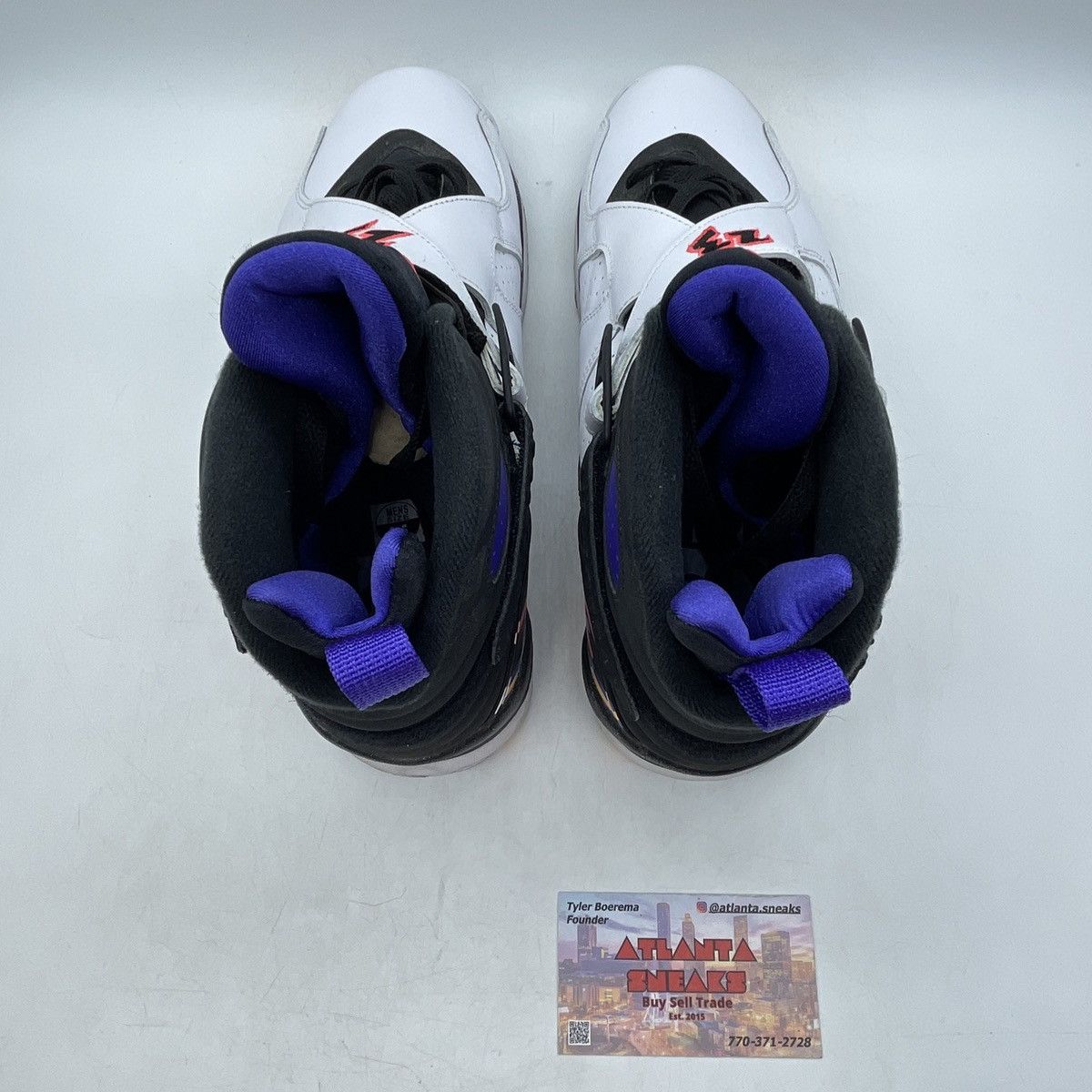 Jordan Brand Air Jordan 8 three peat Size US 8.5 / EU 41-42 - 6 Thumbnail