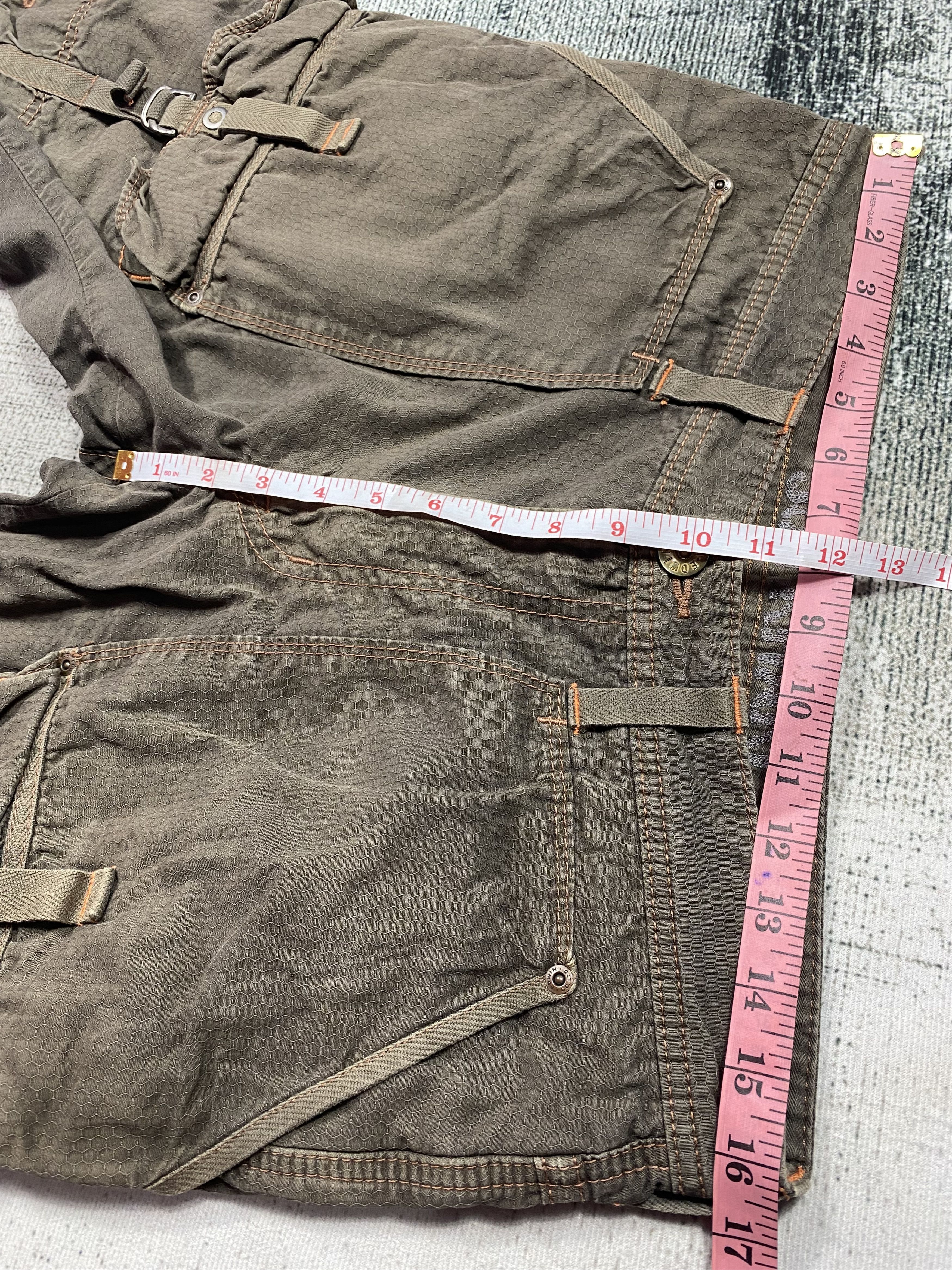 Edwin × Japanese Brand × Vintage Edwin Combat Tactical Cargo Pants Multi Pocket Bondage Size US 32 / EU 48 - 10 Thumbnail