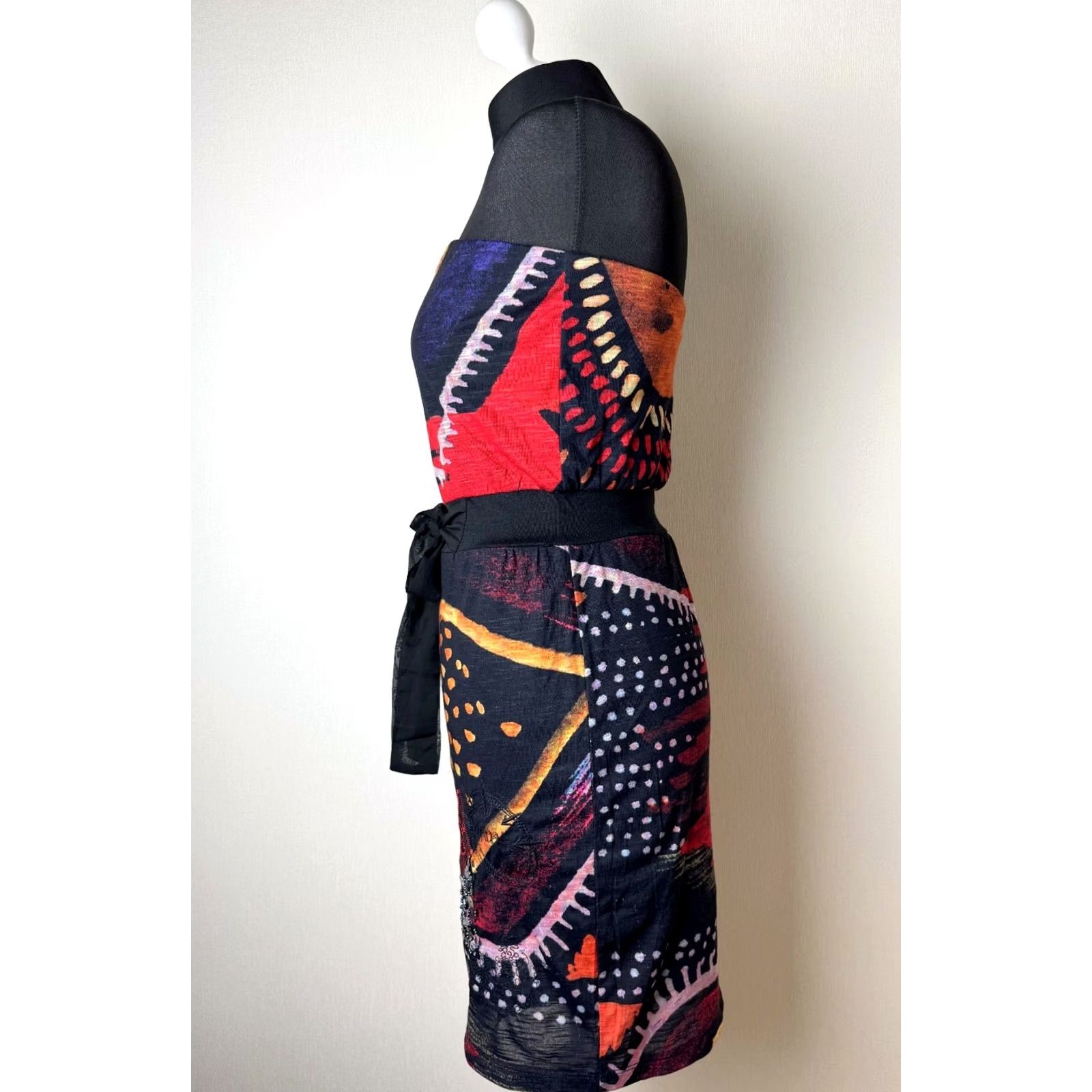 Desigual Desigual womens dress Size XS Black Size XS / US 0-2 / IT 36-38 - 4 Thumbnail