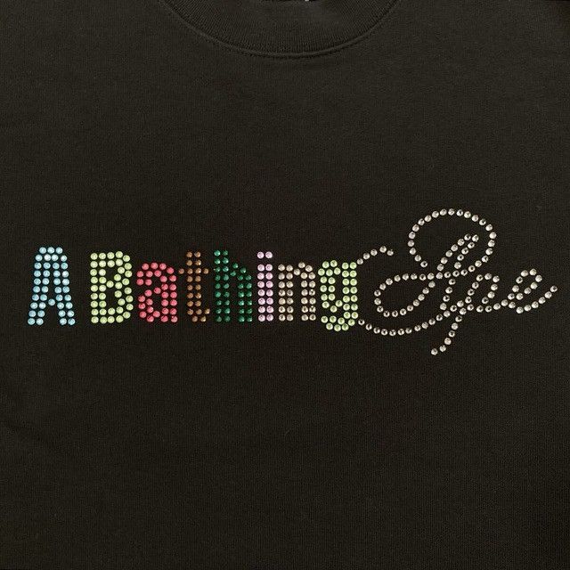 Bape BAPE LOGO RHINESTONE RELAXED FIT CREWNECK Sweat shirt APE Size US S / EU 44-46 / 1 - 3 Thumbnail