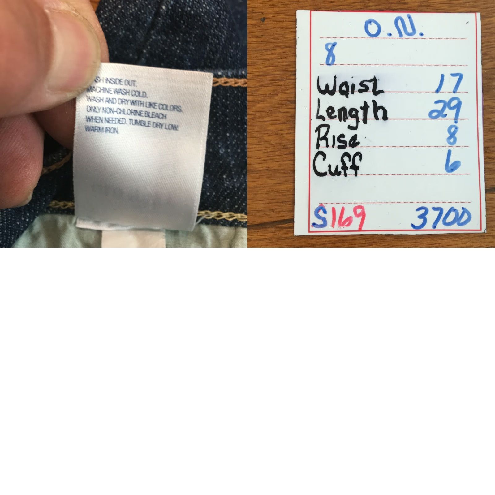 Old Navy Old Navy Jeans Womens Size 8 Short 34X29 Blue Denim Tapered Leg Sweet Heart Size 30" / US 8 / IT 44 - 8 Thumbnail