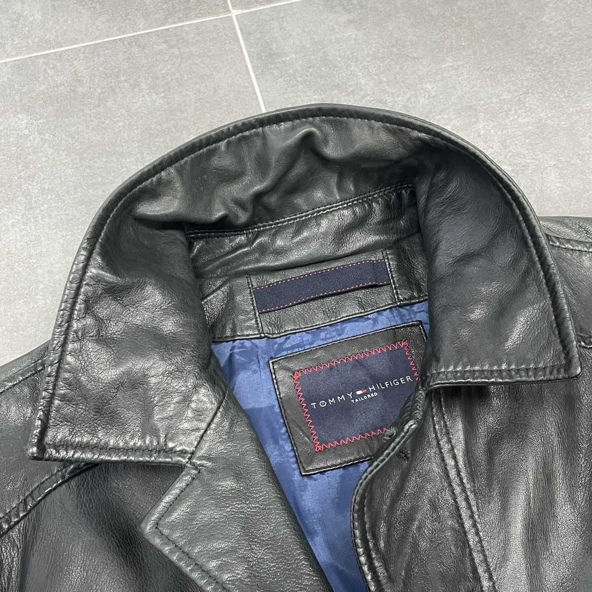 Tommy Hilfiger Tommy Hilfiger Goat Leather Jacket Size 46 Size US S / EU 44-46 / 1 - 11 Thumbnail