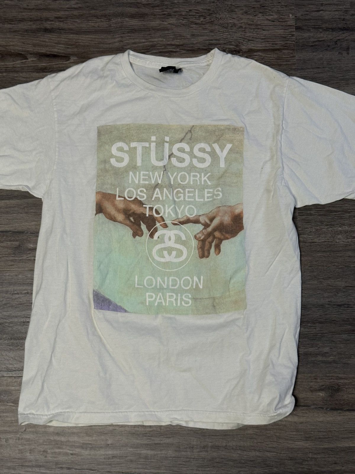 Stussy Stussy city tee Size US M / EU 48-50 / 2 - 1 Thumbnail