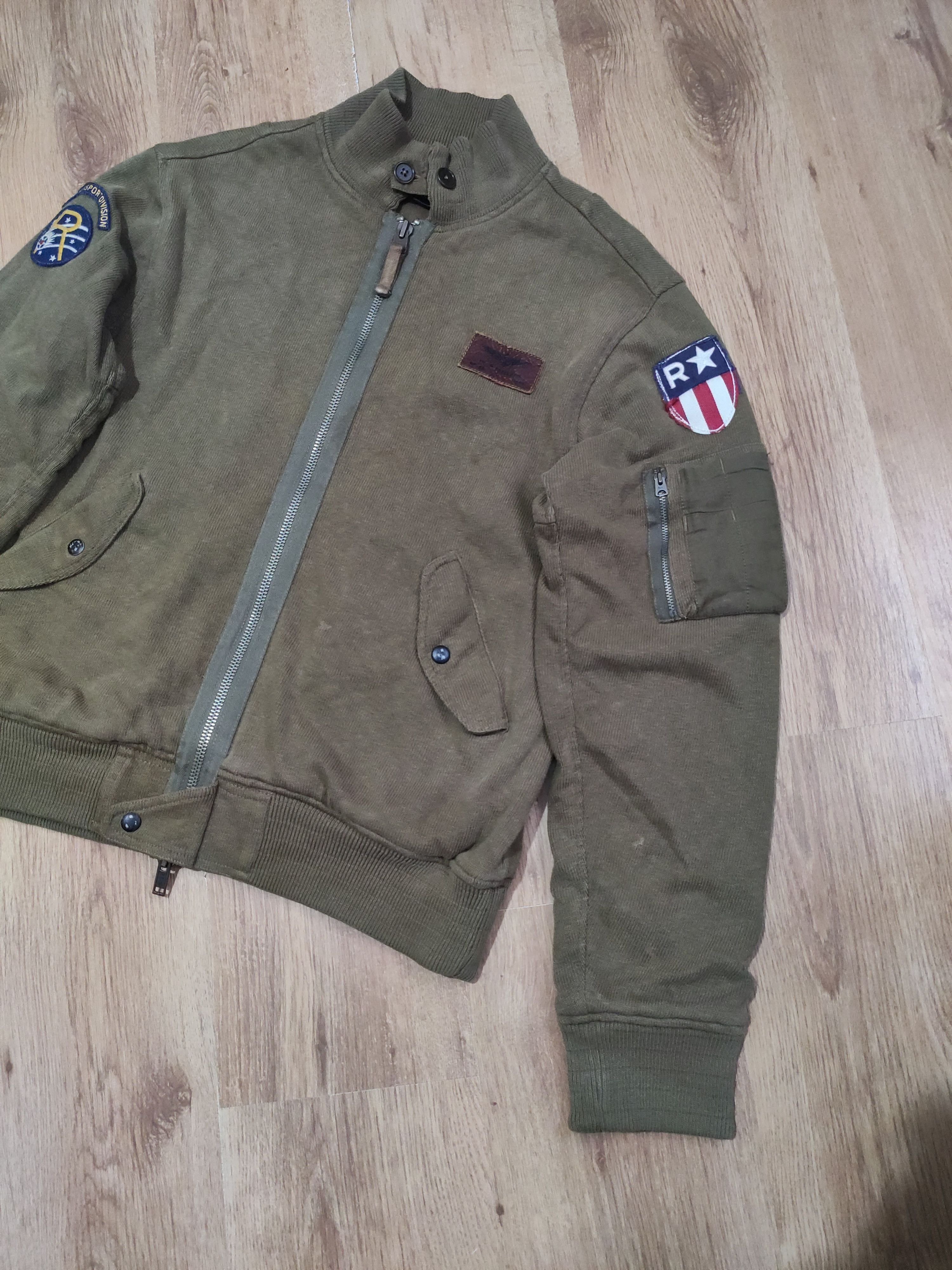 Polo Ralph Lauren × Vintage Men's Polo Ralph Lauren 40s style military jacket size L Size US L / EU 52-54 / 3 - 3 Thumbnail