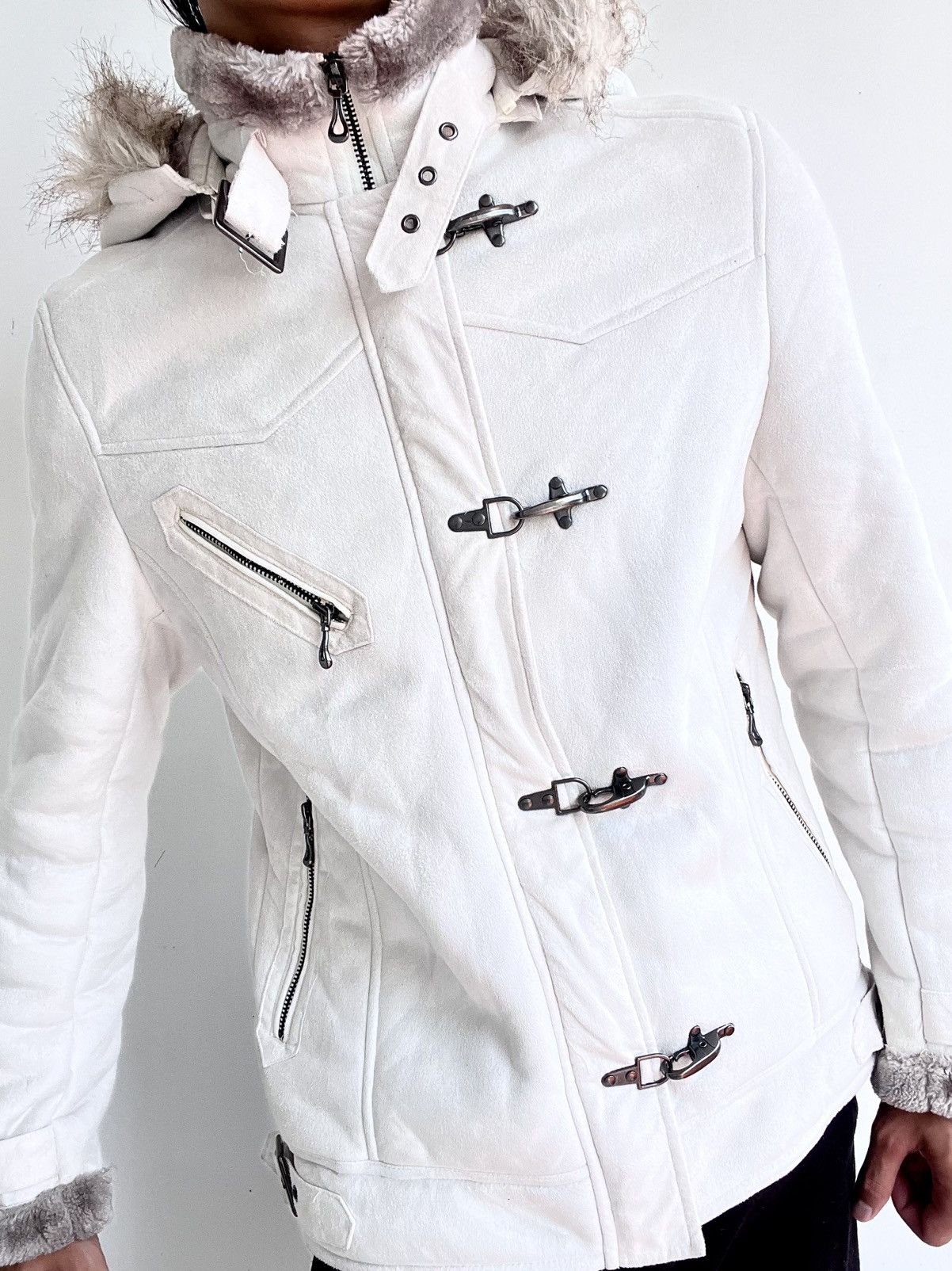 Japanese Brand Japanese Brand Avant-Garde Fur Suede Leather Jacket Size US M / EU 48-50 / 2 - 1 Thumbnail