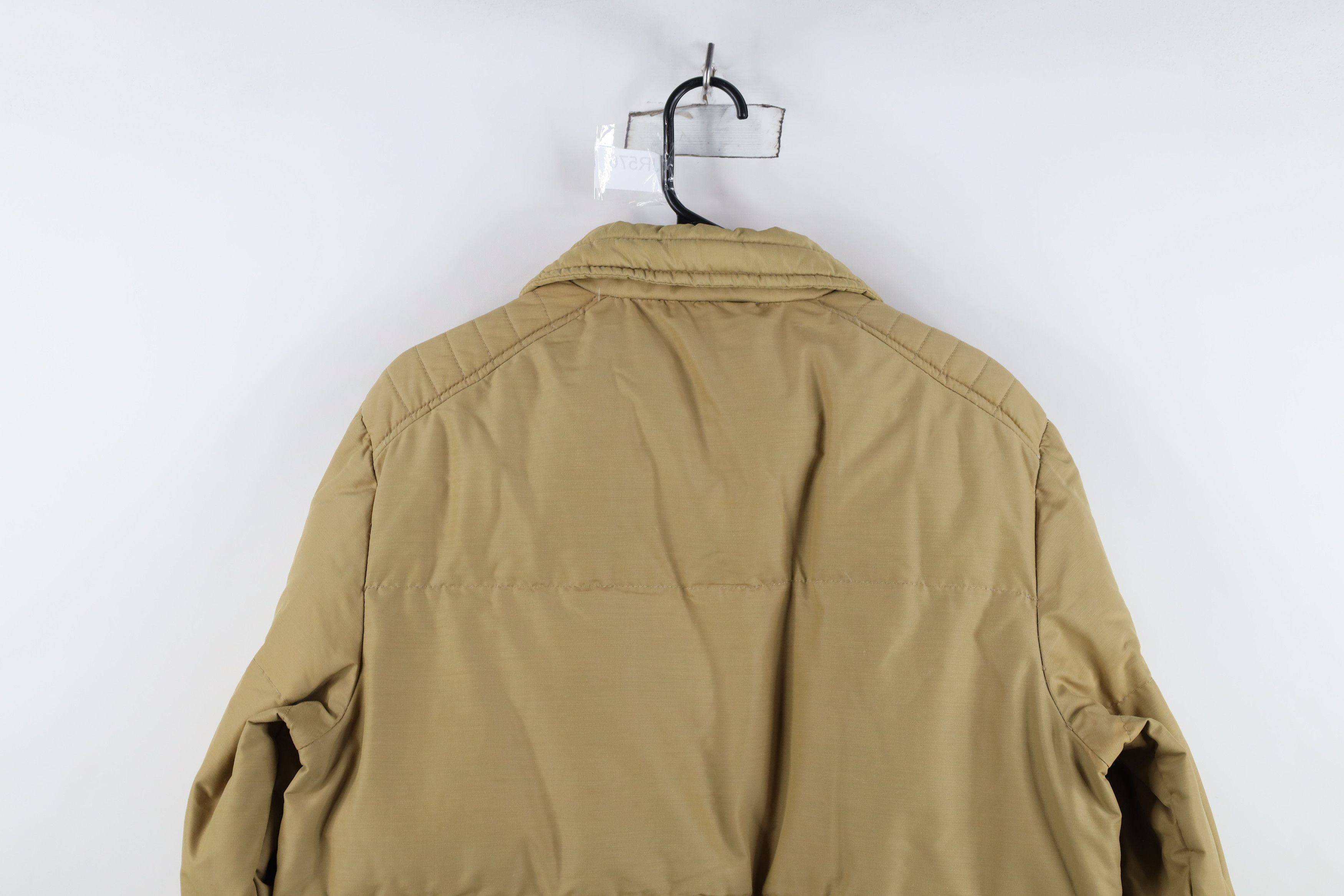 Vintage Vintage 70s Streetwear Insulated Puffer Jacket Beige USA Size US M / EU 48-50 / 2 - 13 Thumbnail