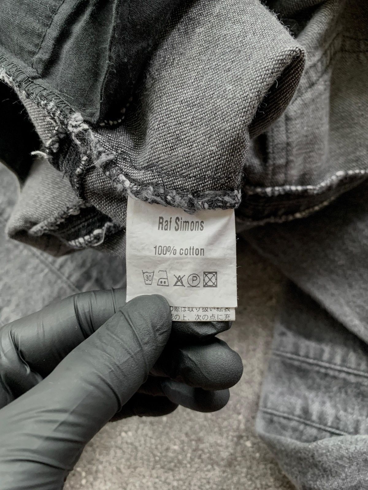 Raf Simons FREE TAX! SS05 History of My World Reconstructed Denim Jeans Size US 30 / EU 46 - 10 Thumbnail