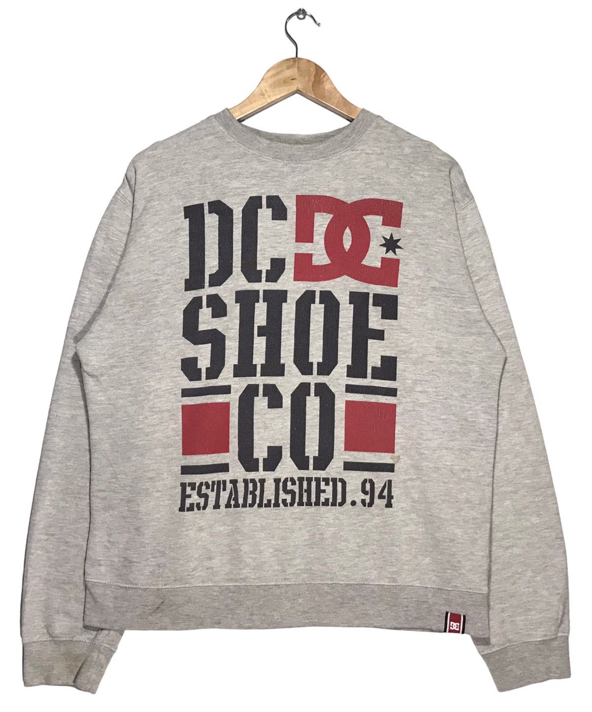 Vintage Dyrdek DC Shoe Co Big Logo Crewneck Sweatshirt