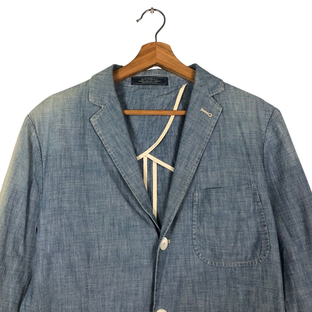 Polo Ralph Lauren 🔥Vintage Polo Ralph Lauren Chore Jacket Sun Faded Design Size US M / EU 48-50 / 2 - 4 Thumbnail