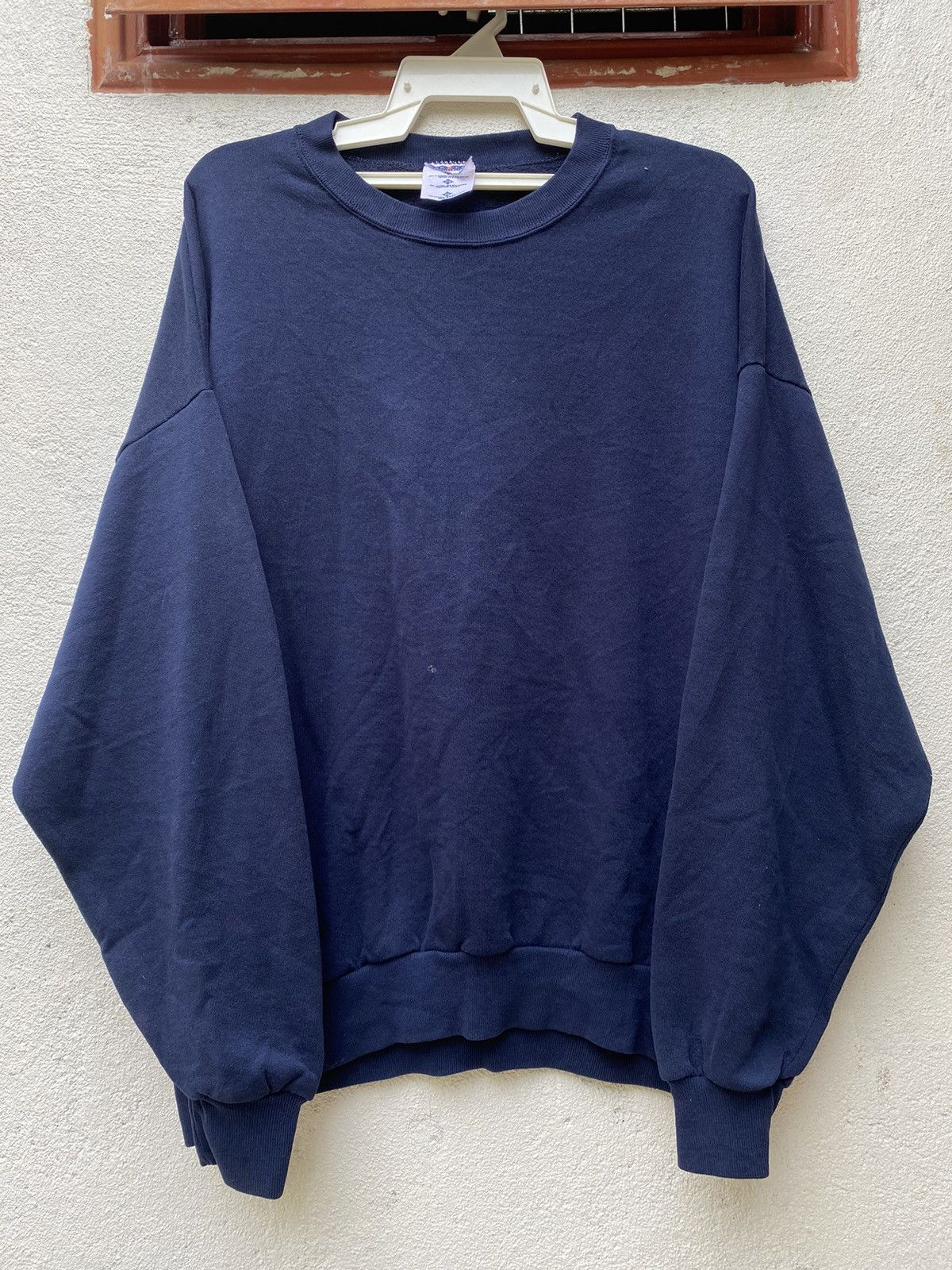 Vintage Vintage 90s plain sweatshirt Size US XXL / EU 58 / 5 - 1 Thumbnail