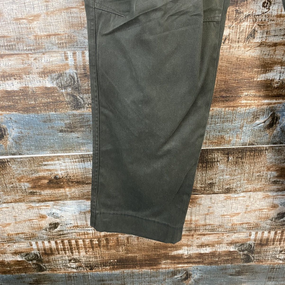 Japanese Brand DL Burtle Green Cargo Multipocket Pants #C989 Size US 33 - 11 Thumbnail