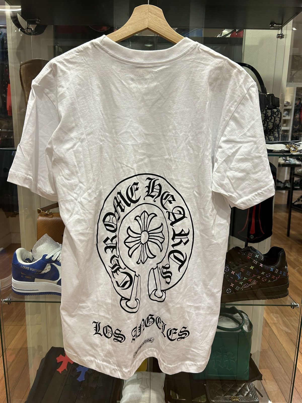 Chrome Hearts Chrome Hearts Los Angeles Horseshoe Tee Size US L / EU 52-54 / 3 - 3 Thumbnail