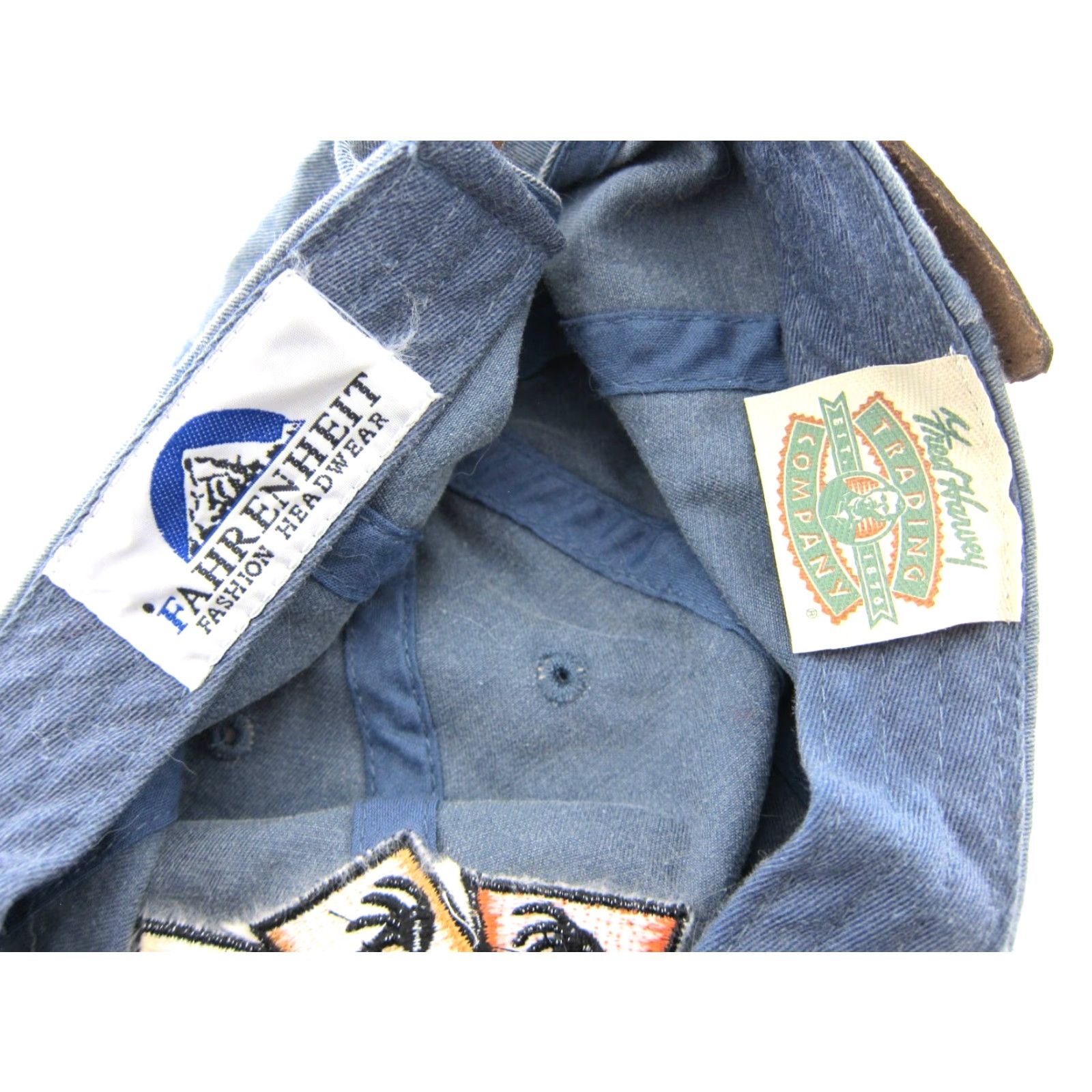 FRED VINTAGE Fred Harvey Trading Company Grand Canyon Kokopelli Blue Baseball Hat Size ONE SIZE - 7 Thumbnail