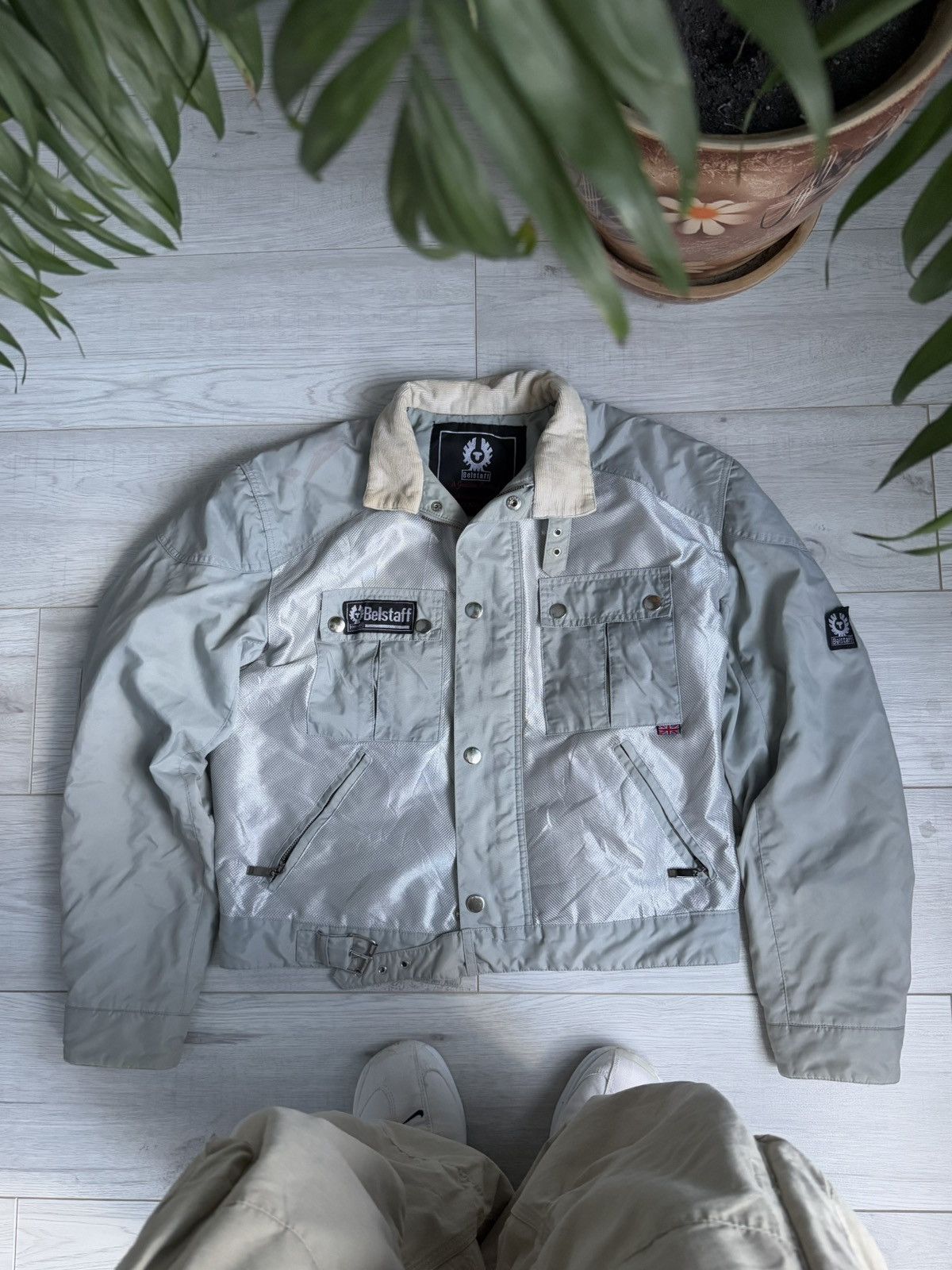Belstaff × Vintage Vintage Belstaff very rare Nylon Jacket 90’s limited Size US M / EU 48-50 / 2 - 1 Thumbnail
