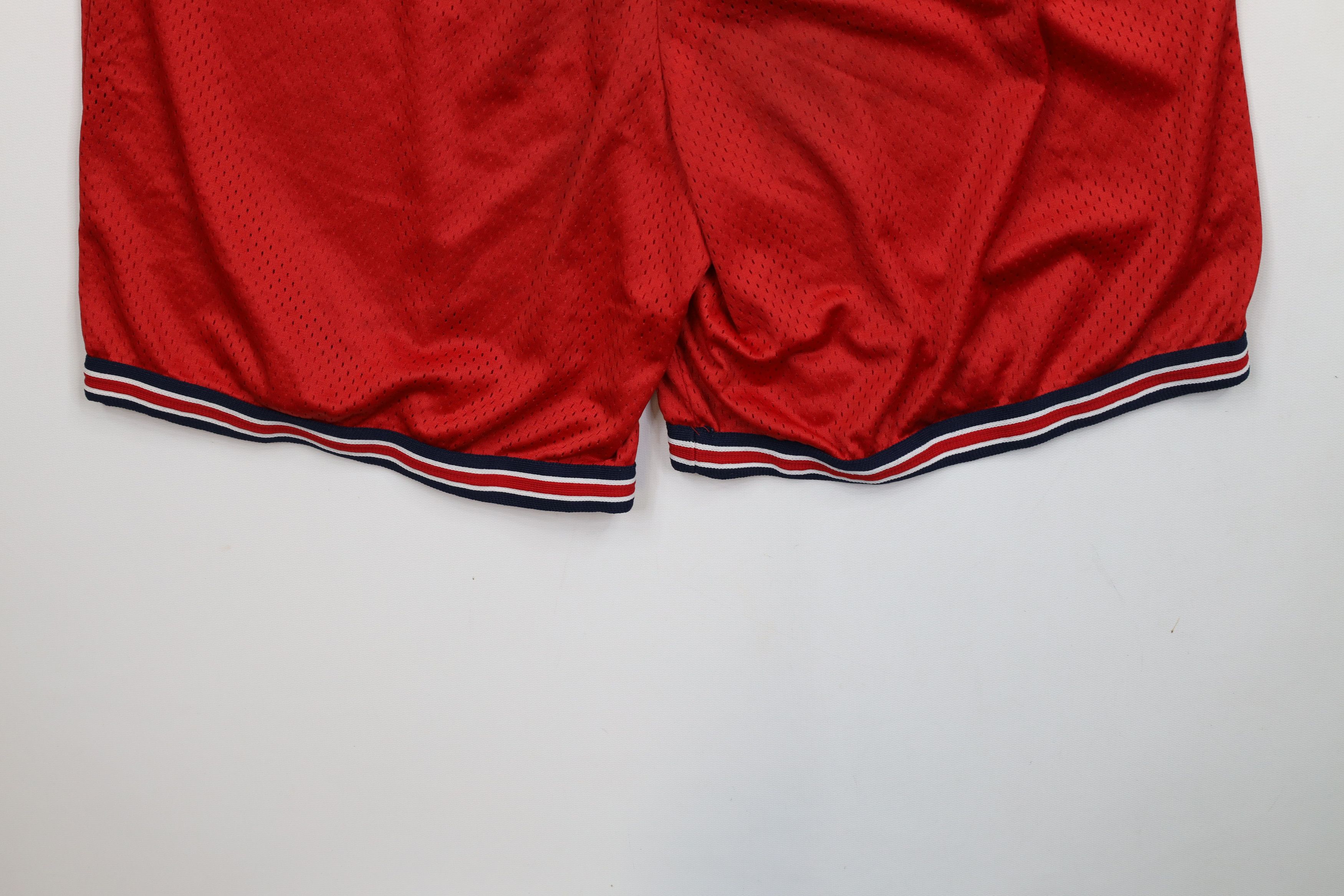 Fila × Vintage Vintage 90s Fila Striped Above Knee Basketball Shorts USA Size US 36 / EU 52 - 12 Thumbnail