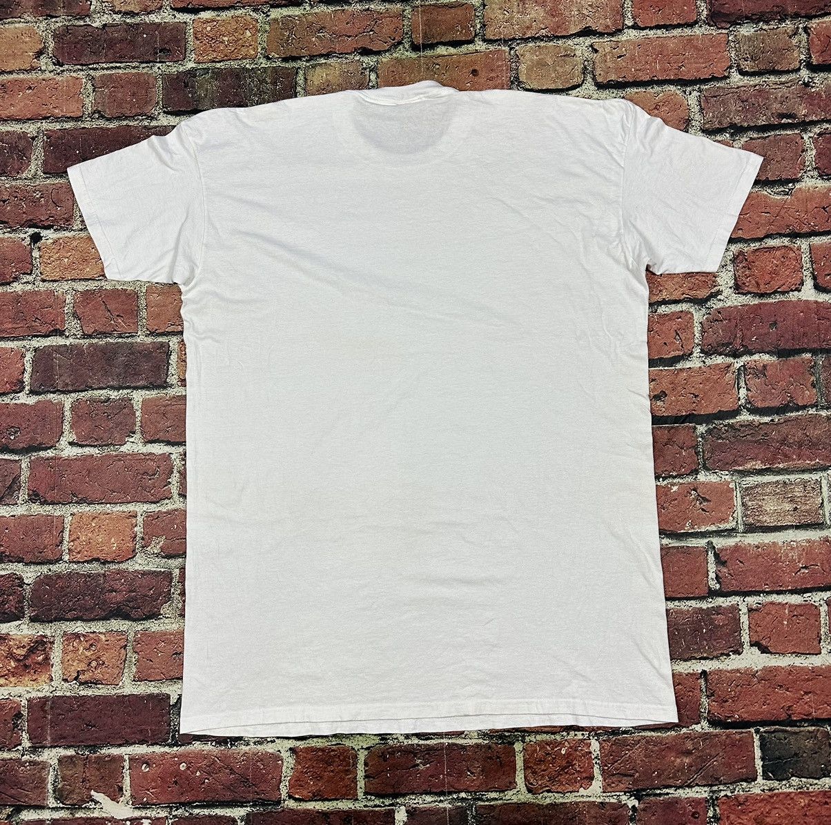 Japanese Brand × Nutmeg × Vintage Vintage 90s Nutmeg White Blank T Shirt Tall Tee Long USA Size US XXL / EU 58 / 5 - 3 Thumbnail