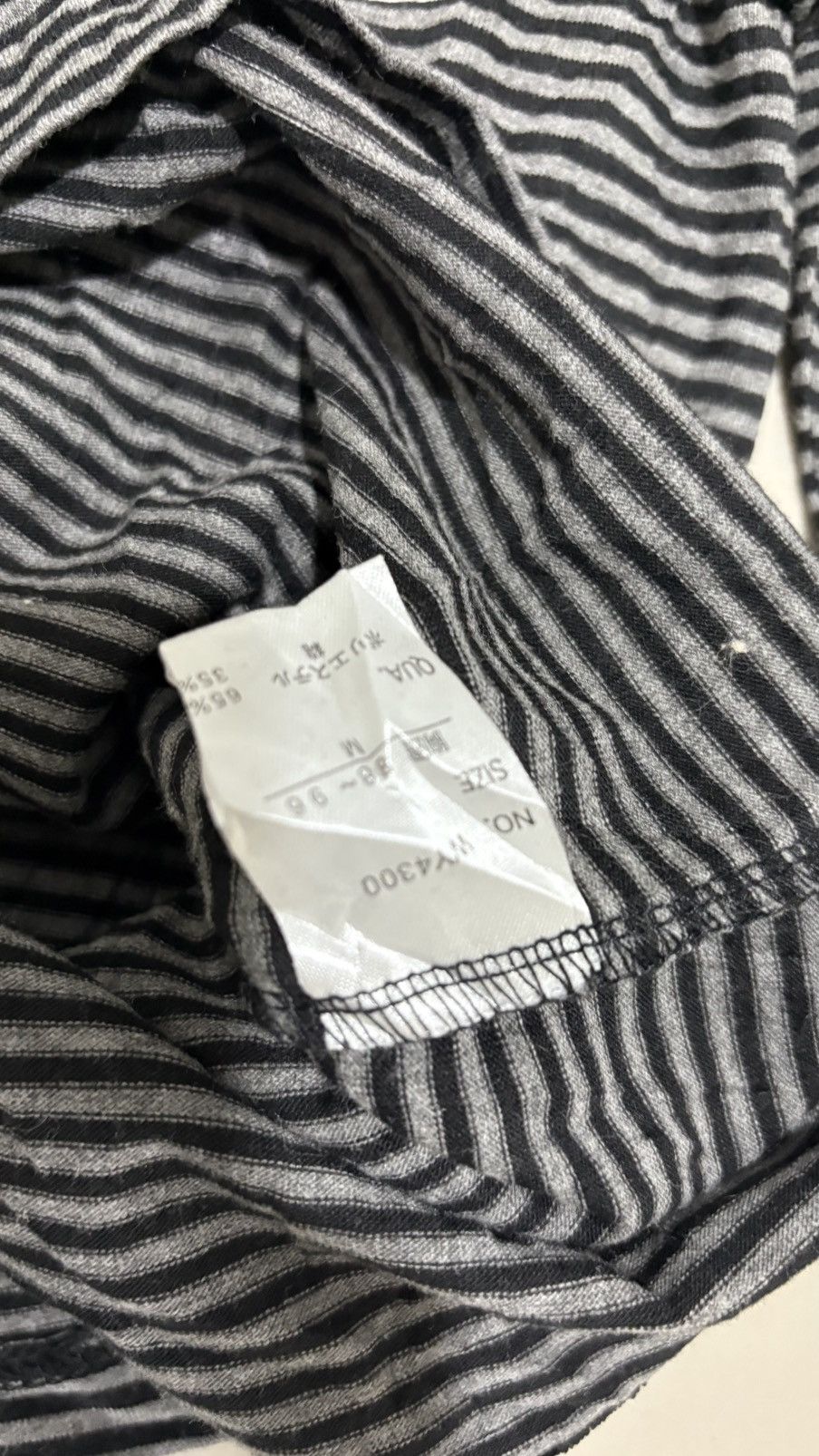 If Six Was Nine WILD LIFE SKULL SHIRT POEM STRIPED PUNK SHIRT Size US S / EU 44-46 / 1 - 5 Thumbnail
