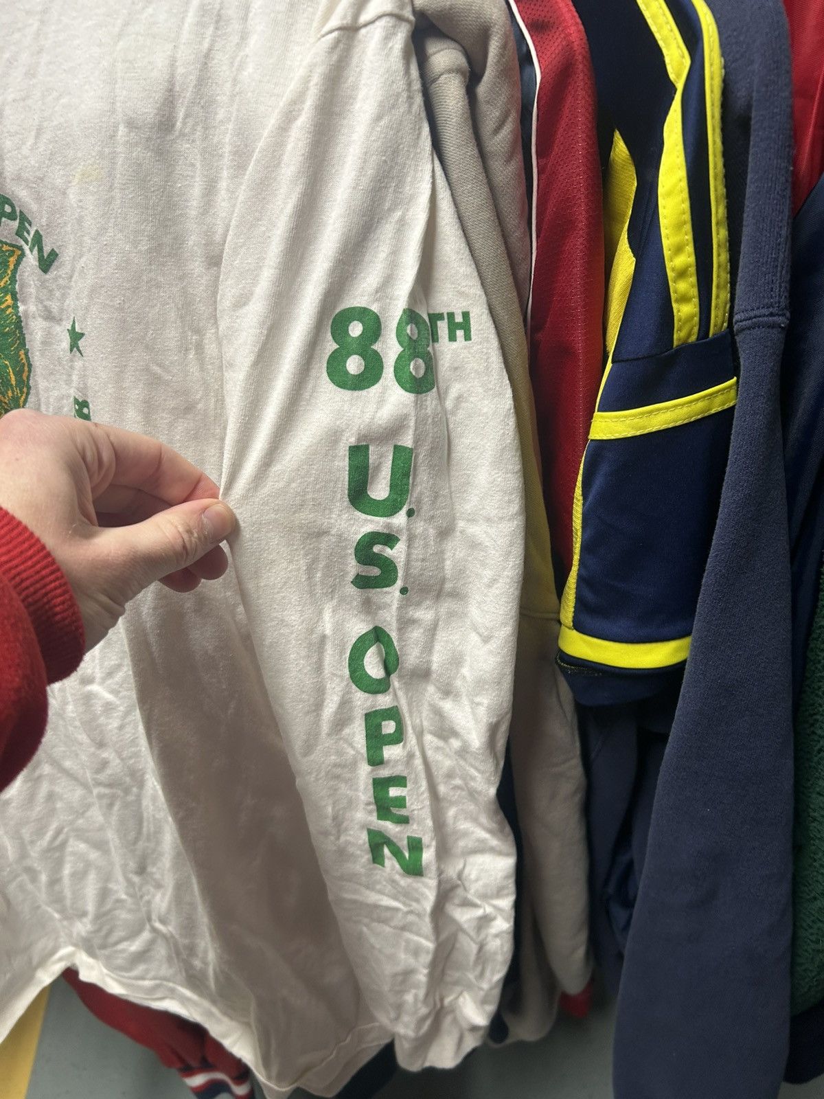 Vintage 1988 U.S. Open Golf Shirt Size US L / EU 52-54 / 3 - 2 Thumbnail