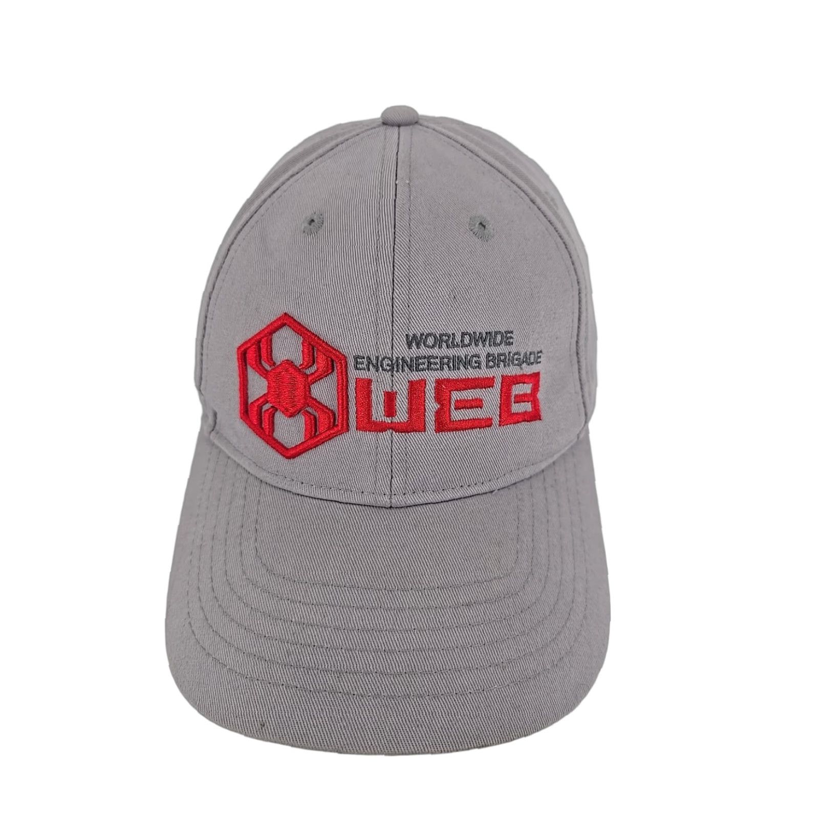 Vintage MARVEL Worldwide Engineering Brigade Web Slingers Baseball Cap Gray Adjustable Cotton Unisex Adult One Size Size ONE SIZE - 1 Thumbnail