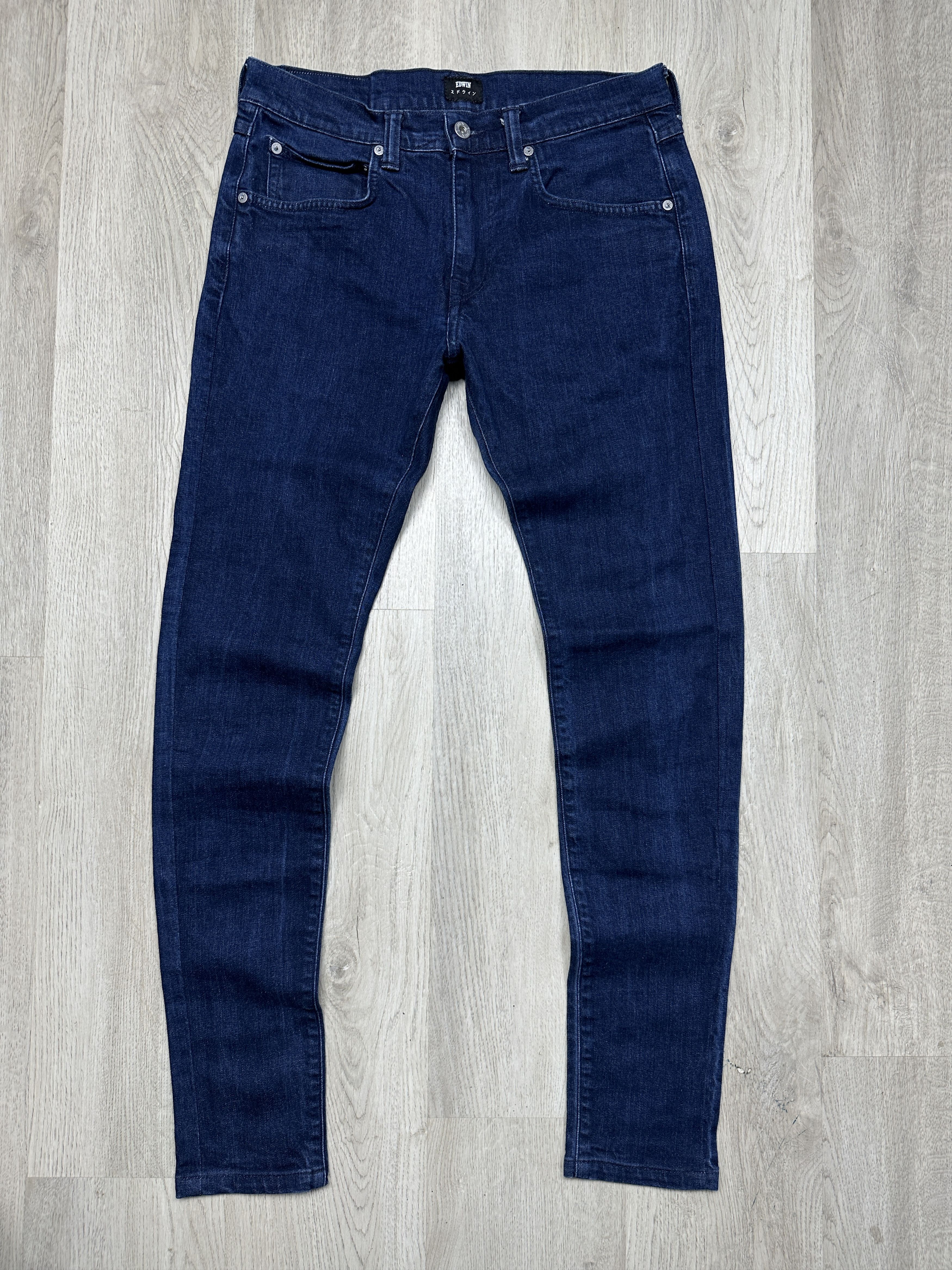 Edwin Edwin Mens Regular Tapered Denim Pants Jeans Size US 31 - 4 Thumbnail