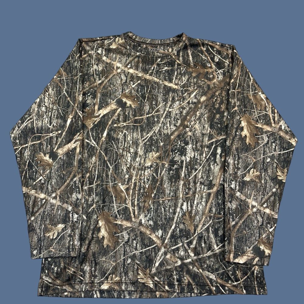 Vintage VINTAGE Eagle USA XDri Shirt Mens Large True Timber Conceal Camo Moisture Wick Hunting Size US L / EU 52-54 / 3 - 1 Thumbnail