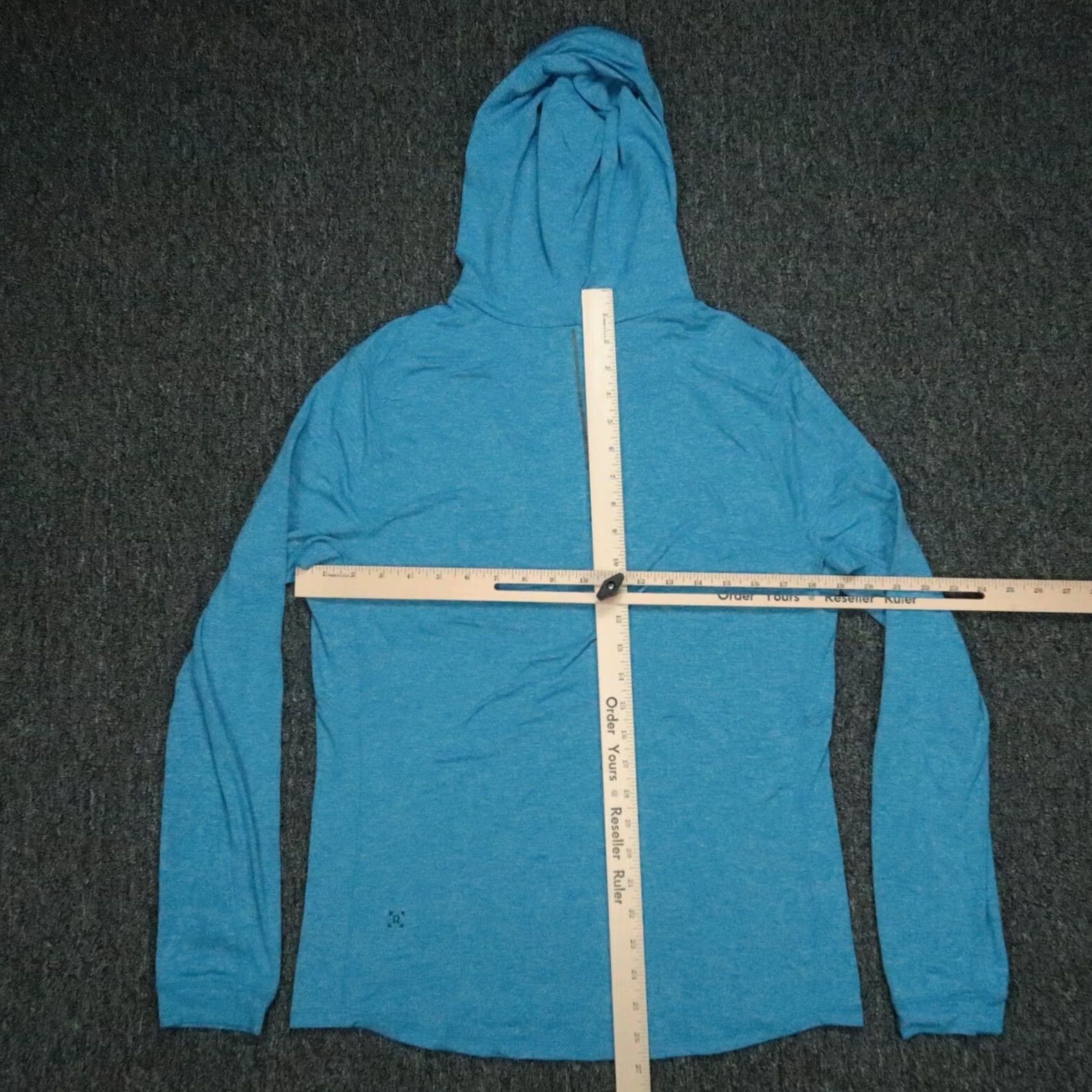 Lululemon Lululemon Hoodie Men Small Blue Performance Lightweight Hooded Training Shirt Size US S / EU 44-46 / 1 - 4 Thumbnail