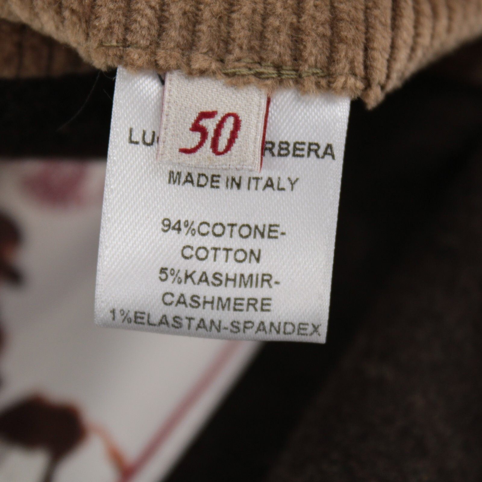 Luciano Barbera Luciano Barbera Jacket Size M US In Brown Cotton Size US M / EU 48-50 / 2 - 9 Thumbnail