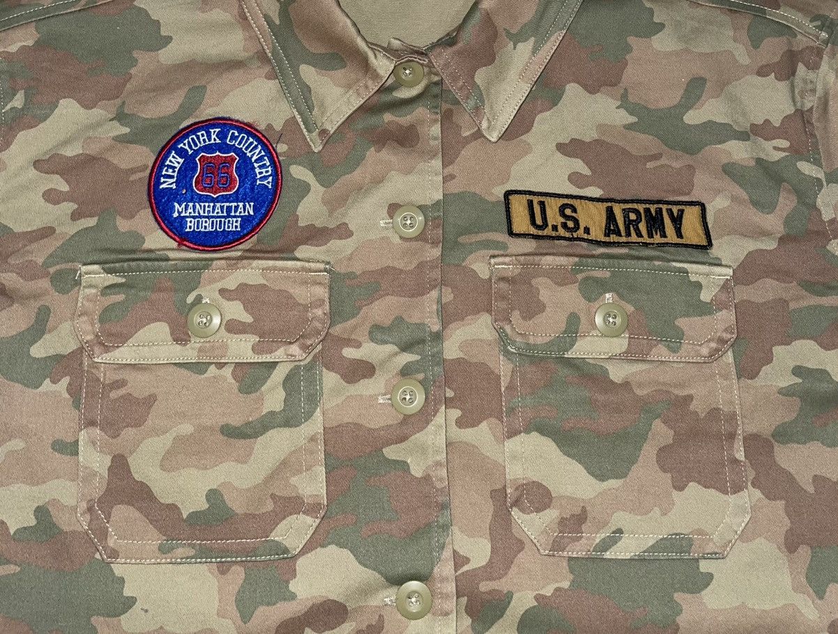 Japanese Brand Japanese Brand Browny Crop Military Shirt Size US M / EU 48-50 / 2 - 4 Thumbnail