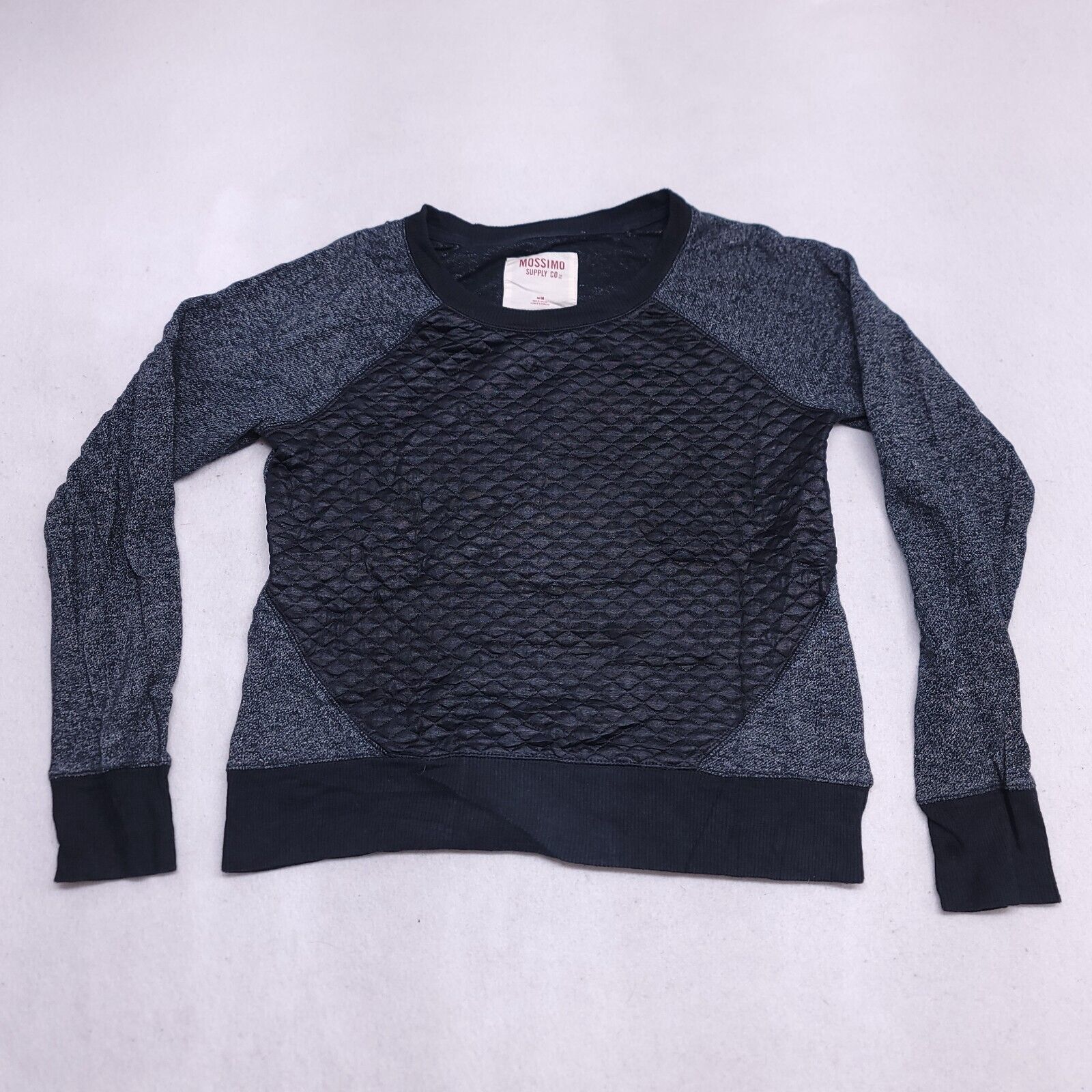 Mossimo Mossimo Supply Co Pullover Sweatshirt Womens Size M Black Size M / US 6-8 / IT 42-44 - 2 Thumbnail