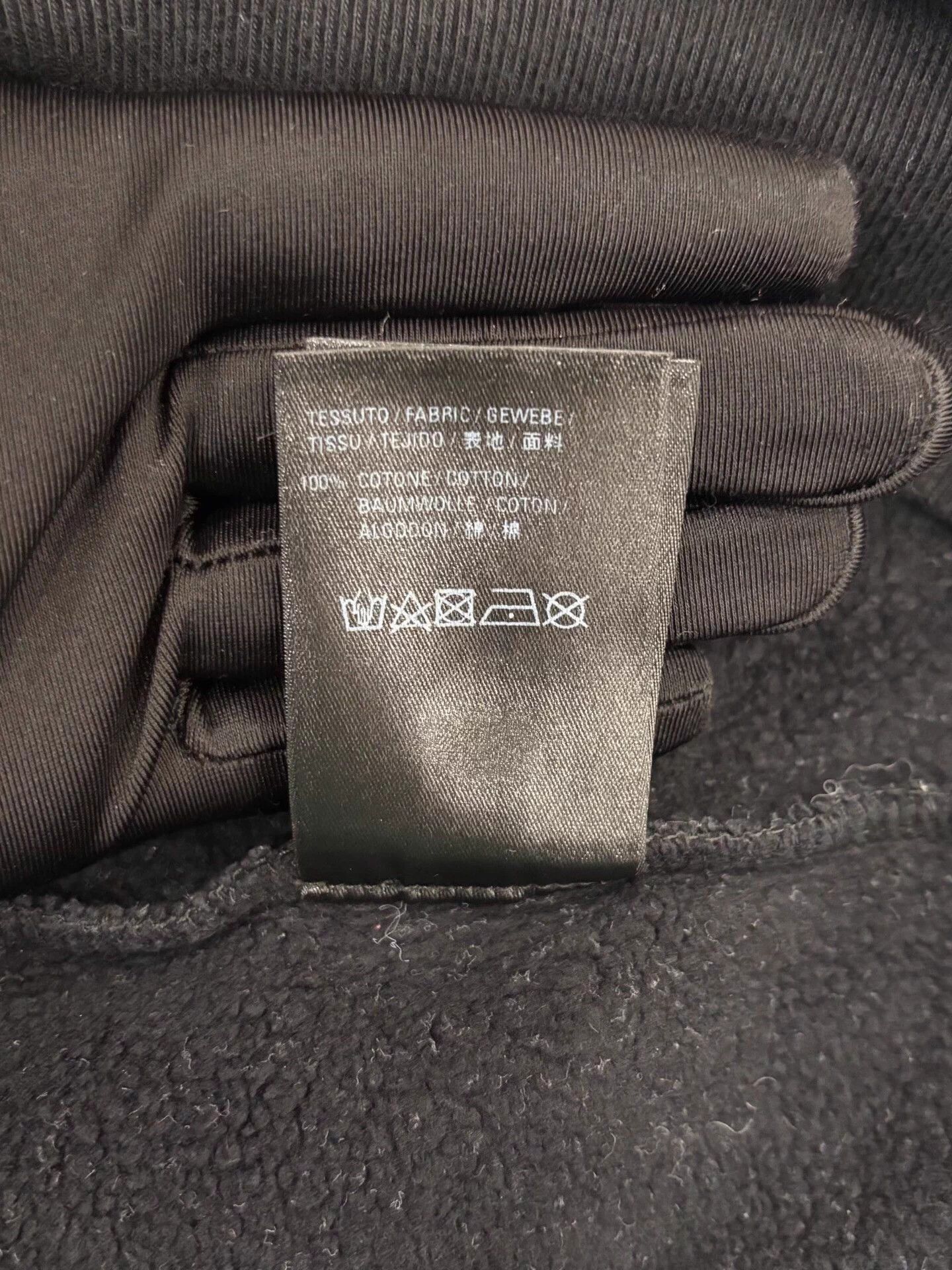 Balenciaga Balenciaga Back Double B Logo Black Hoodie M Size M / US 6-8 / IT 42-44 - 8 Thumbnail