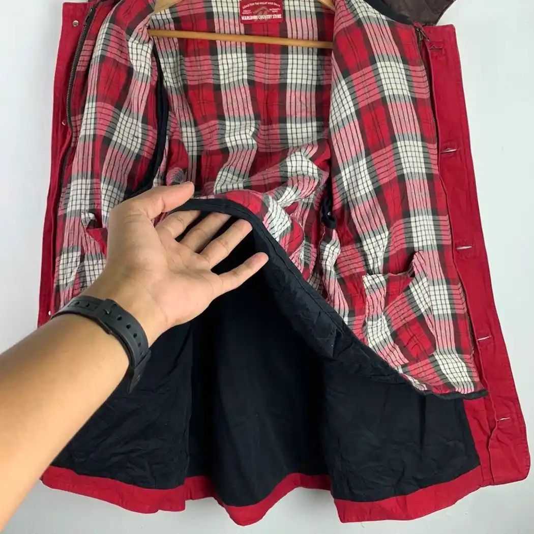 Marlboro × Vintage 💥RARE!! Vtg Authentic Marlboro Classic Country Talon Jacket Size US L / EU 52-54 / 3 - 14 Thumbnail