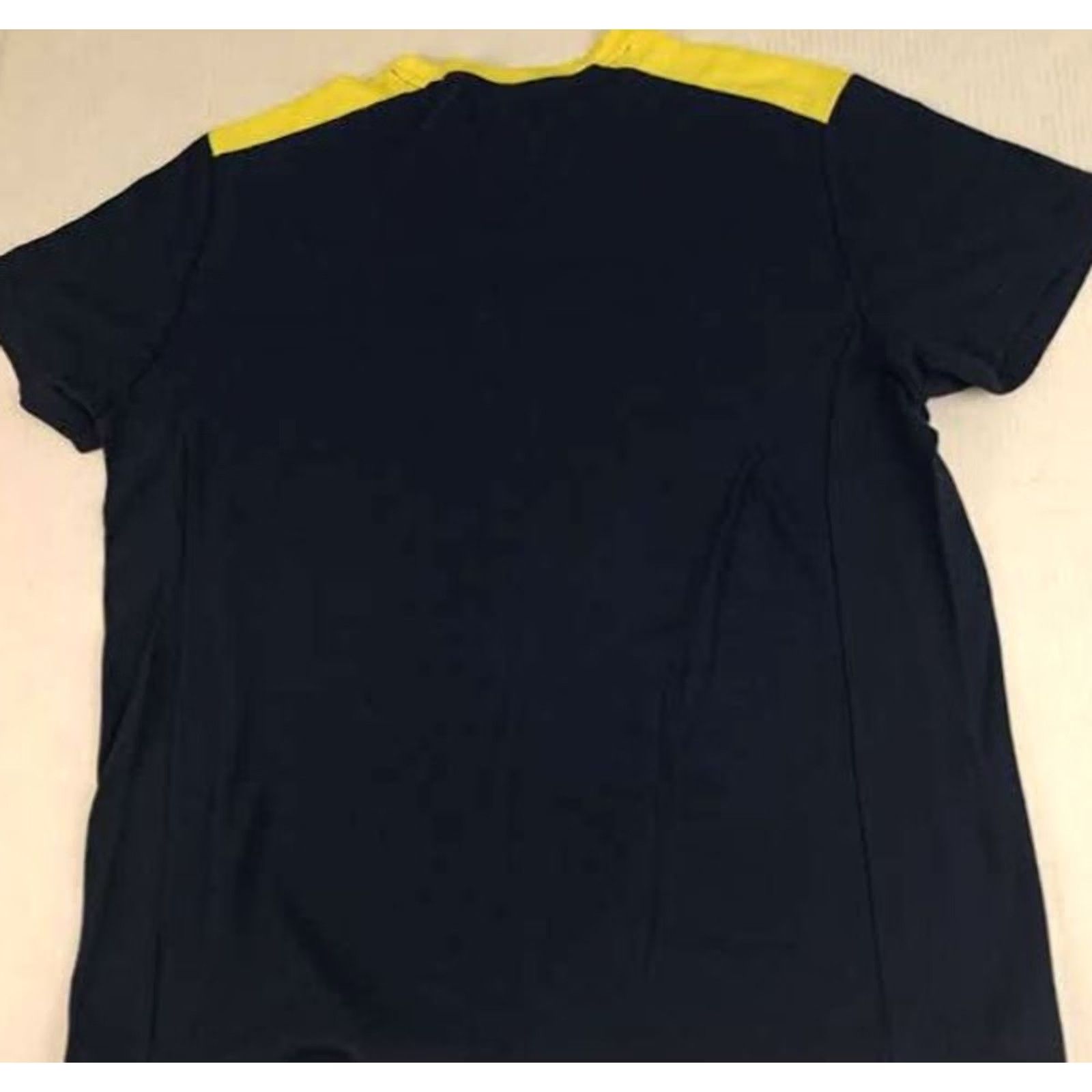 Polo Ralph Lauren VINTAGE Polo Ralph Lauren XL 90s Navy with Yellow Pony Trim Size US XL / EU 56 / 4 - 5 Thumbnail