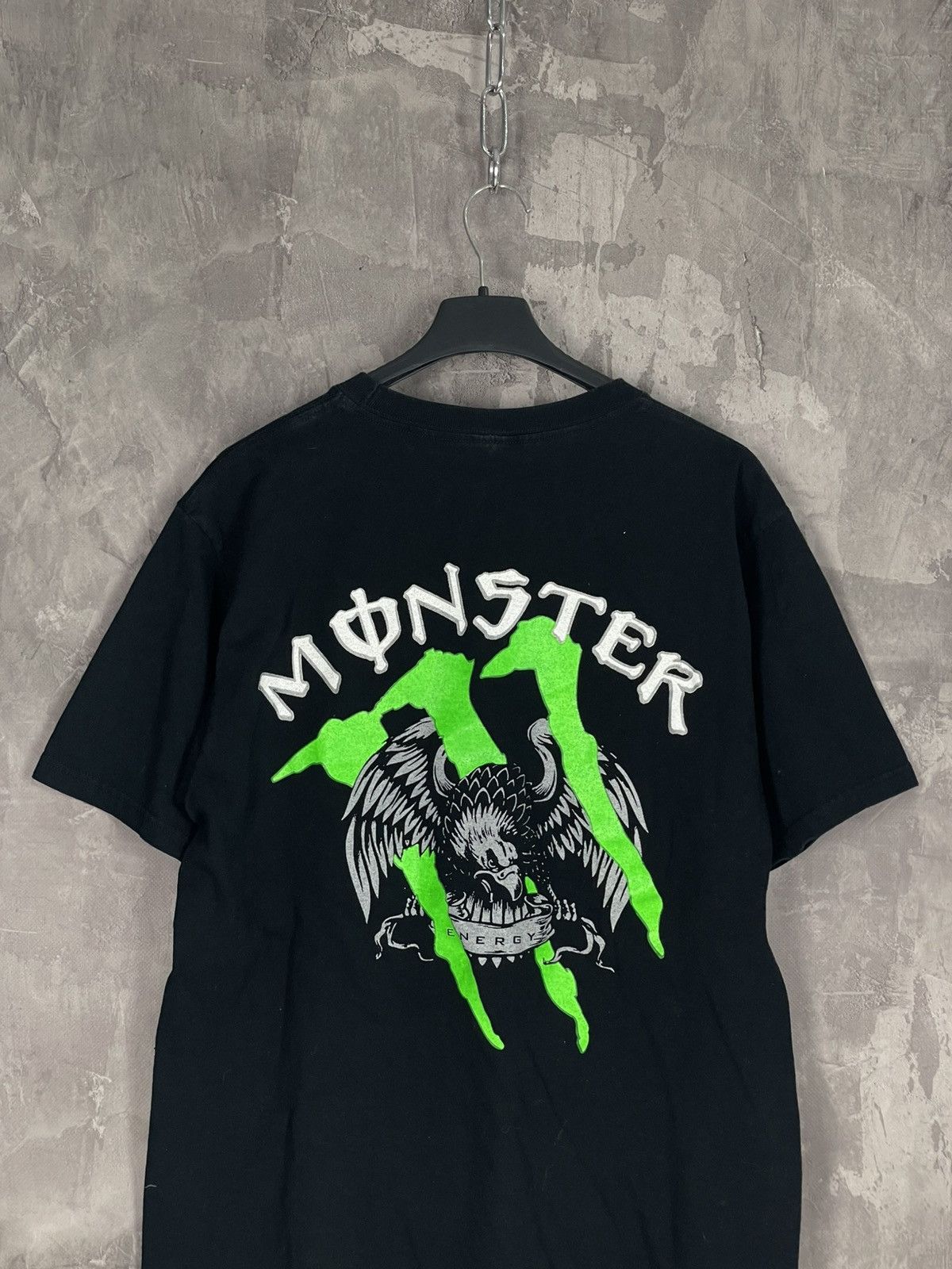 Vintage Monster Energy Big Logo Streetwear vintage racing t-shirt Size US M / EU 48-50 / 2 - 9 Thumbnail